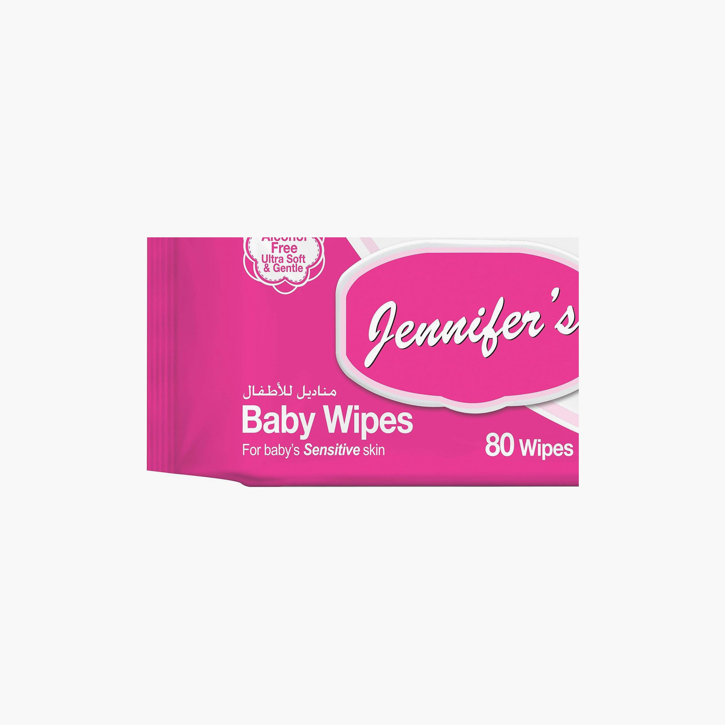 عبوة مكونة من 10 مناديل مبللة للأطفال من جينيفرز-baby-diapering-babywipes-image-1