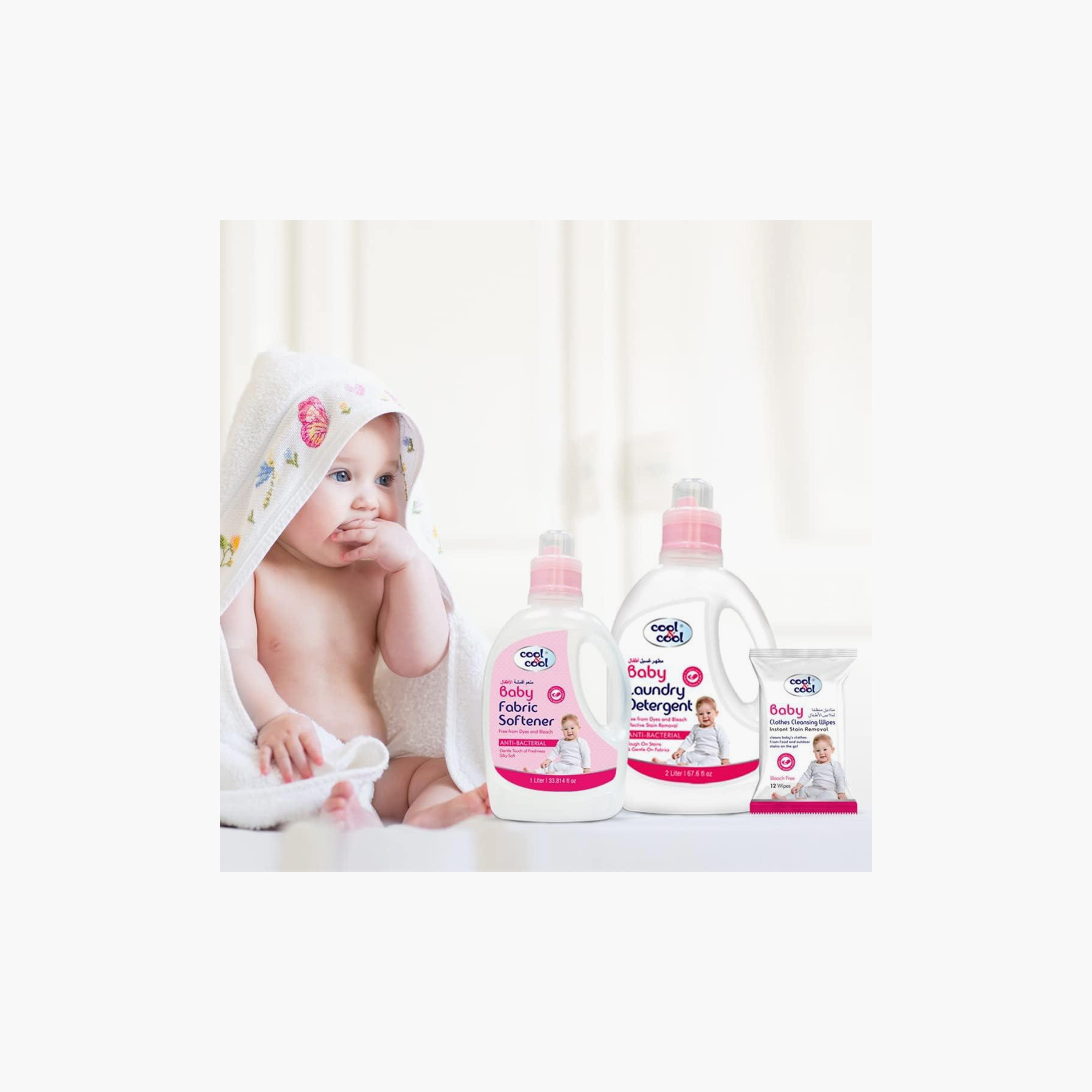 Cool & Cool 2-Piece Baby Laundry Detergent, 2 Litre-baby-feeding-cleaningliquids-image-2