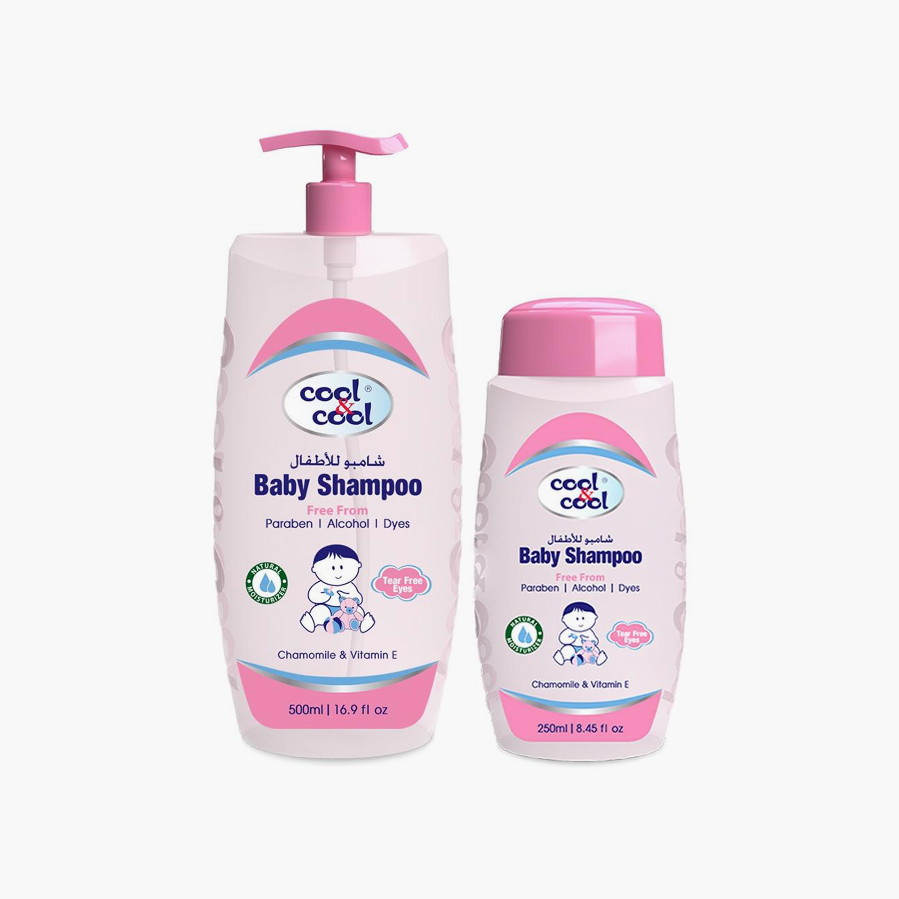 Cool & Cool Baby Shampoo, 500 ml + 250 ml Free-baby-bathandcare-hairbodyskincare-shampooandconditioner-image-1