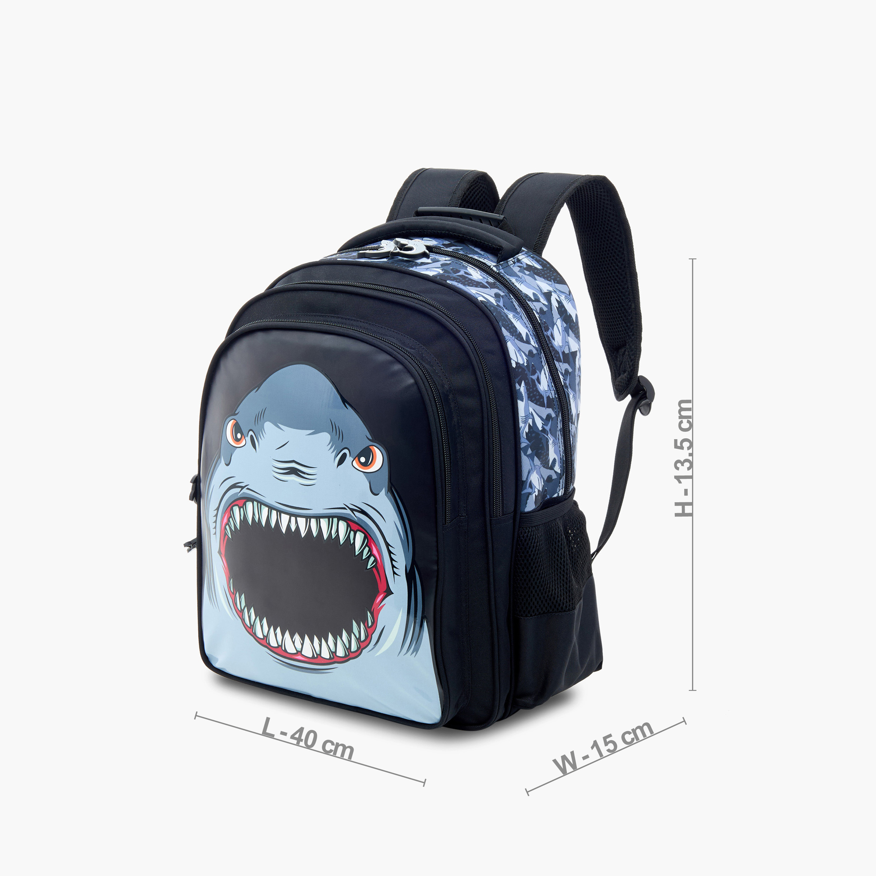 Boys shark backpack hotsell