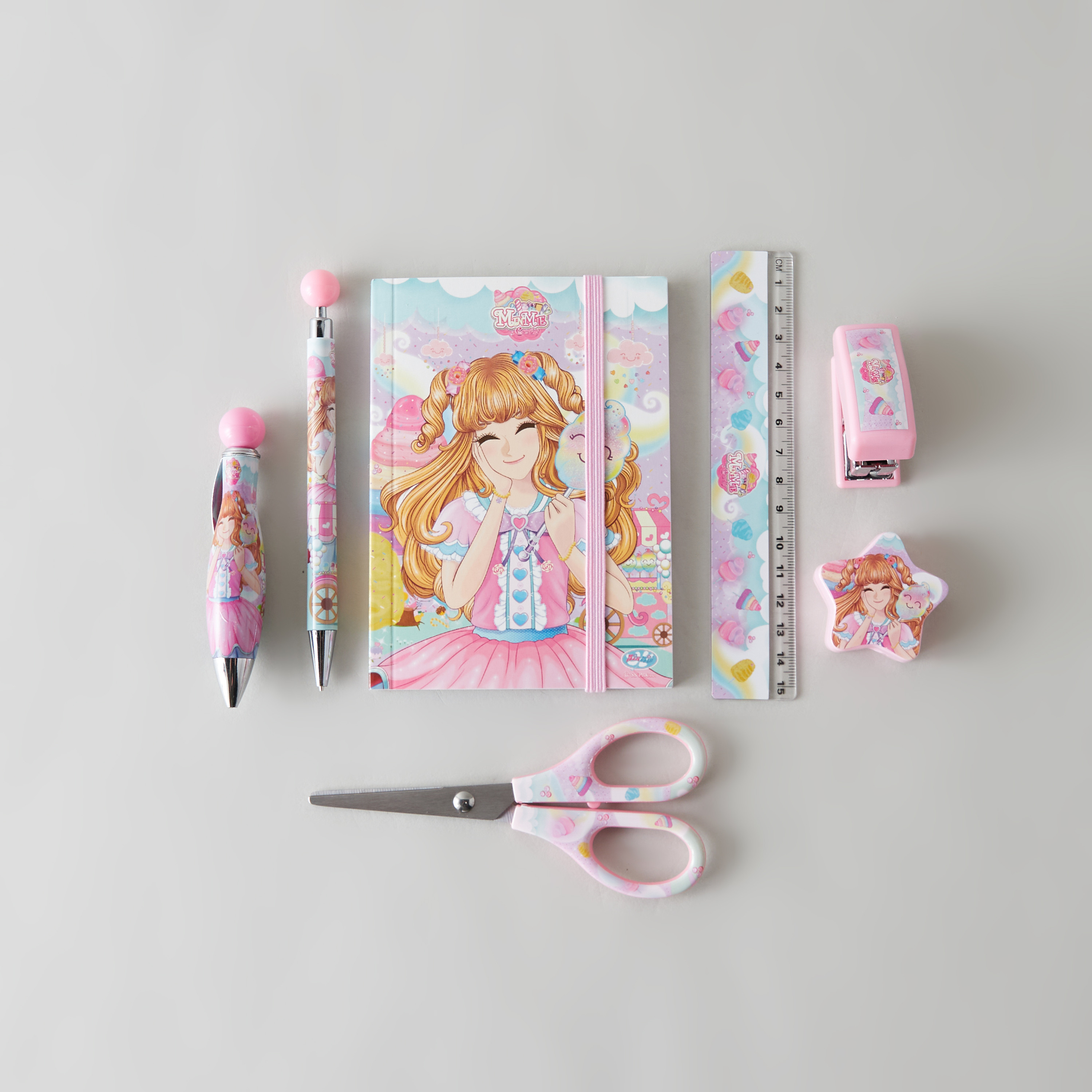 Minmie 7-Piece Printed Stationery Set-school-stationery-sets-image-1
