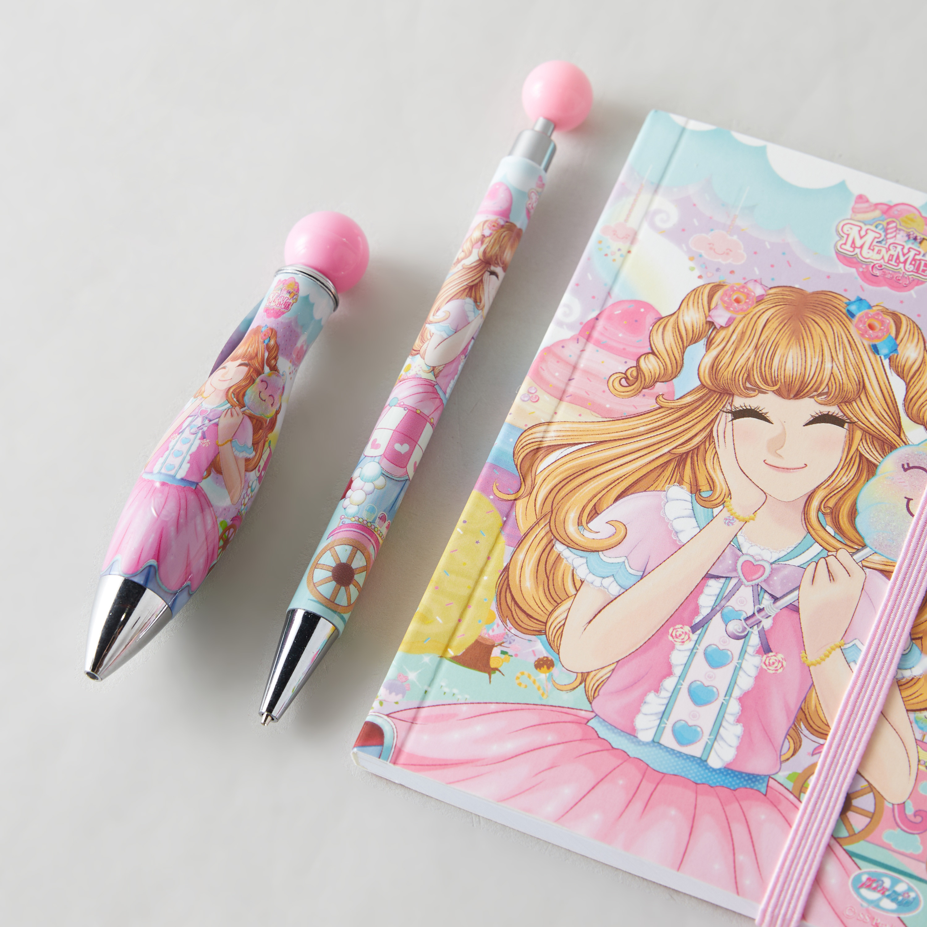 طقم قرطاسية 7 قطع بطبعات مينمي-school-stationery-sets-image-2