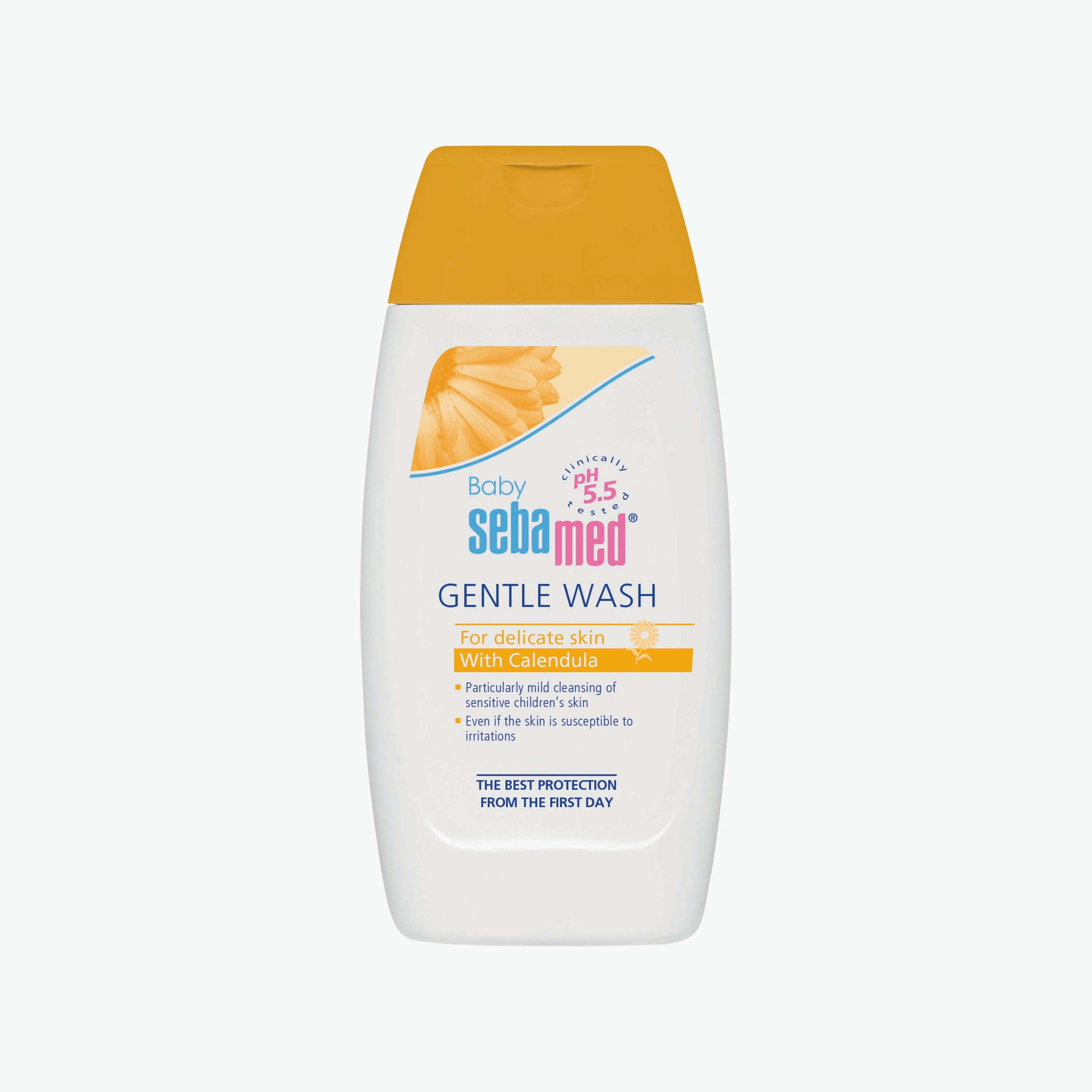 Sebamed Baby Gentle Wash With Calendula, 200 ml-baby-bathandcare-hairbodyskincare-bodywashandsoaps-image-1