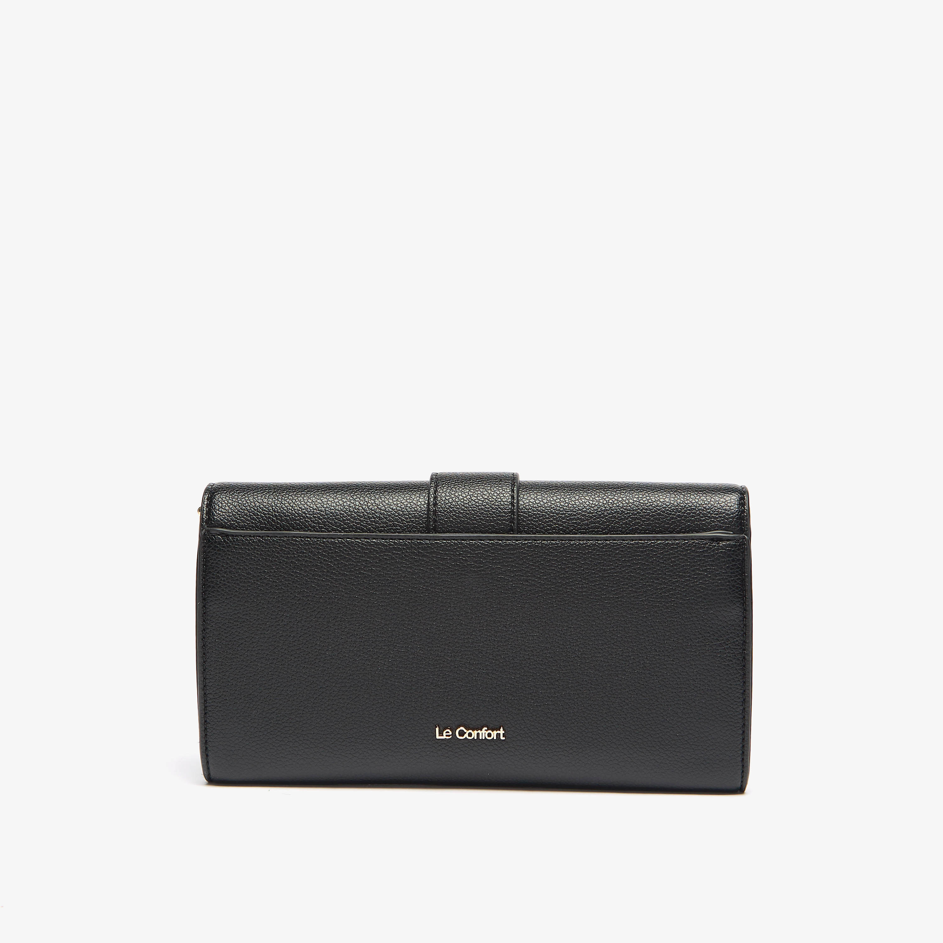 شنطة كروس بودي سادة بحزام سلسلة وزر إغلاق من لو كونفورت-women-bagsandwallets-handbags-image-3