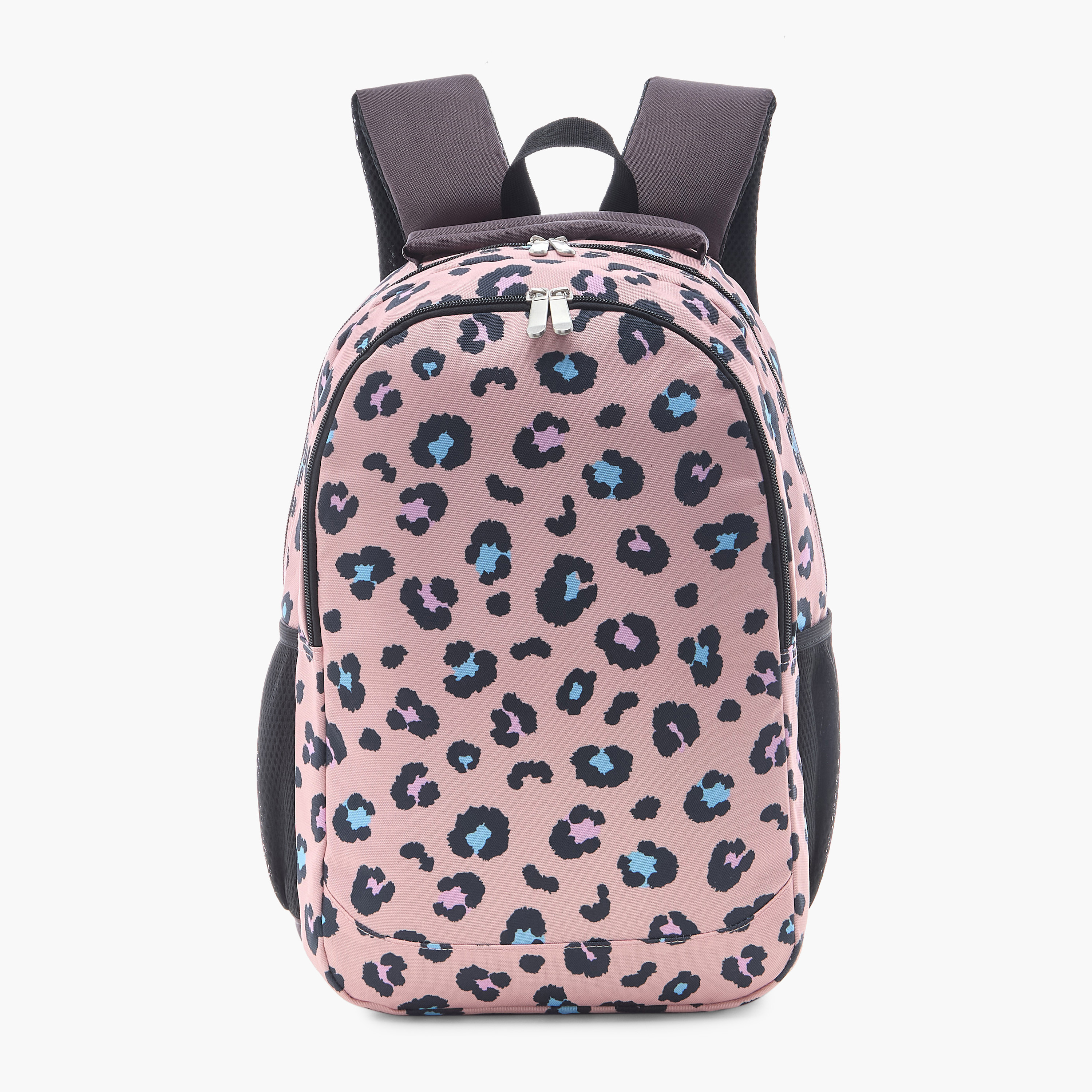 شنطة ظهر بحمالات قابلة للتعديل وسحّاب إغلاق وطبعات حيوانات من جونيورز - 16 بوصة-school-bagsandbackpacks-backpacks-image-1