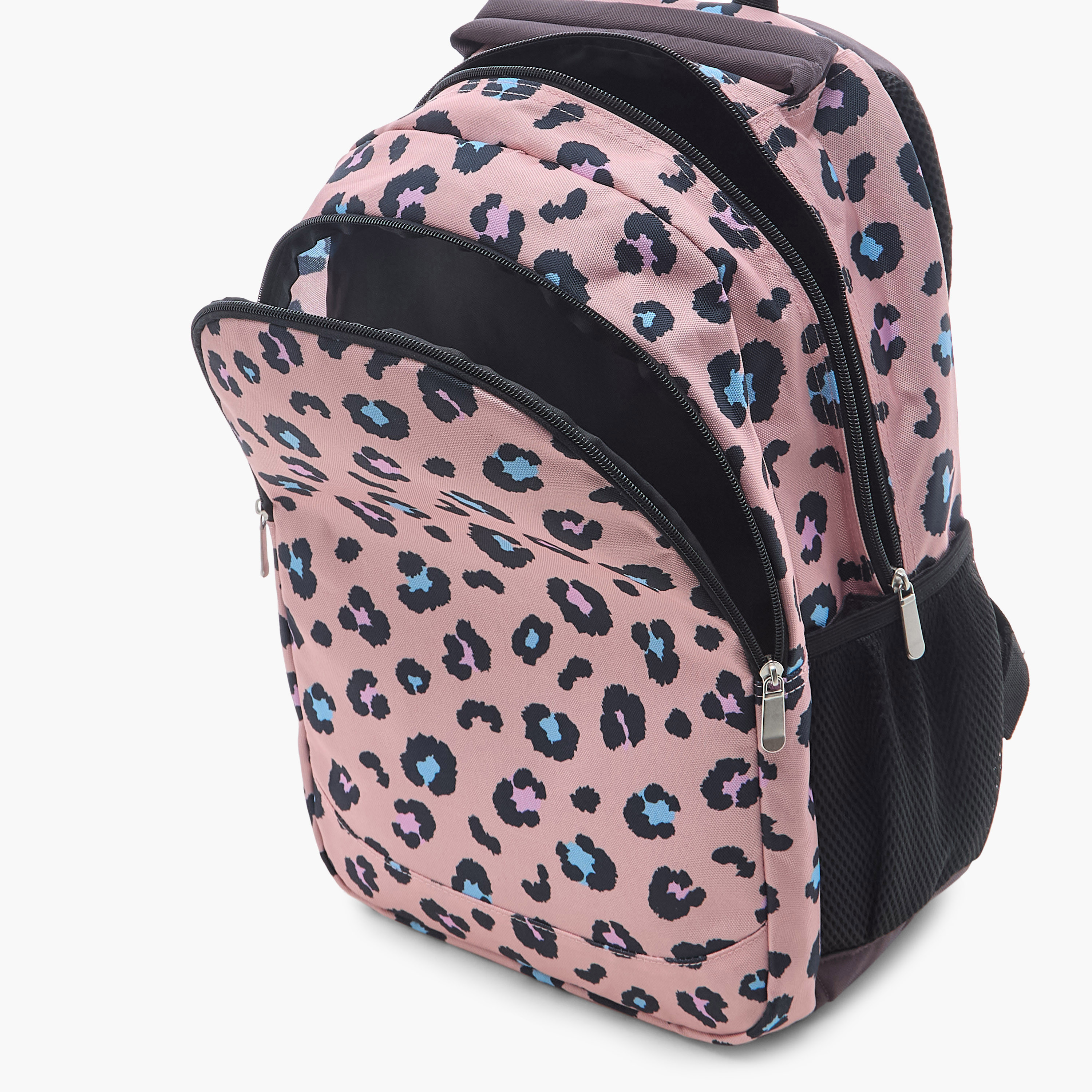 شنطة ظهر بحمالات قابلة للتعديل وسحّاب إغلاق وطبعات حيوانات من جونيورز - 16 بوصة-school-bagsandbackpacks-backpacks-image-8