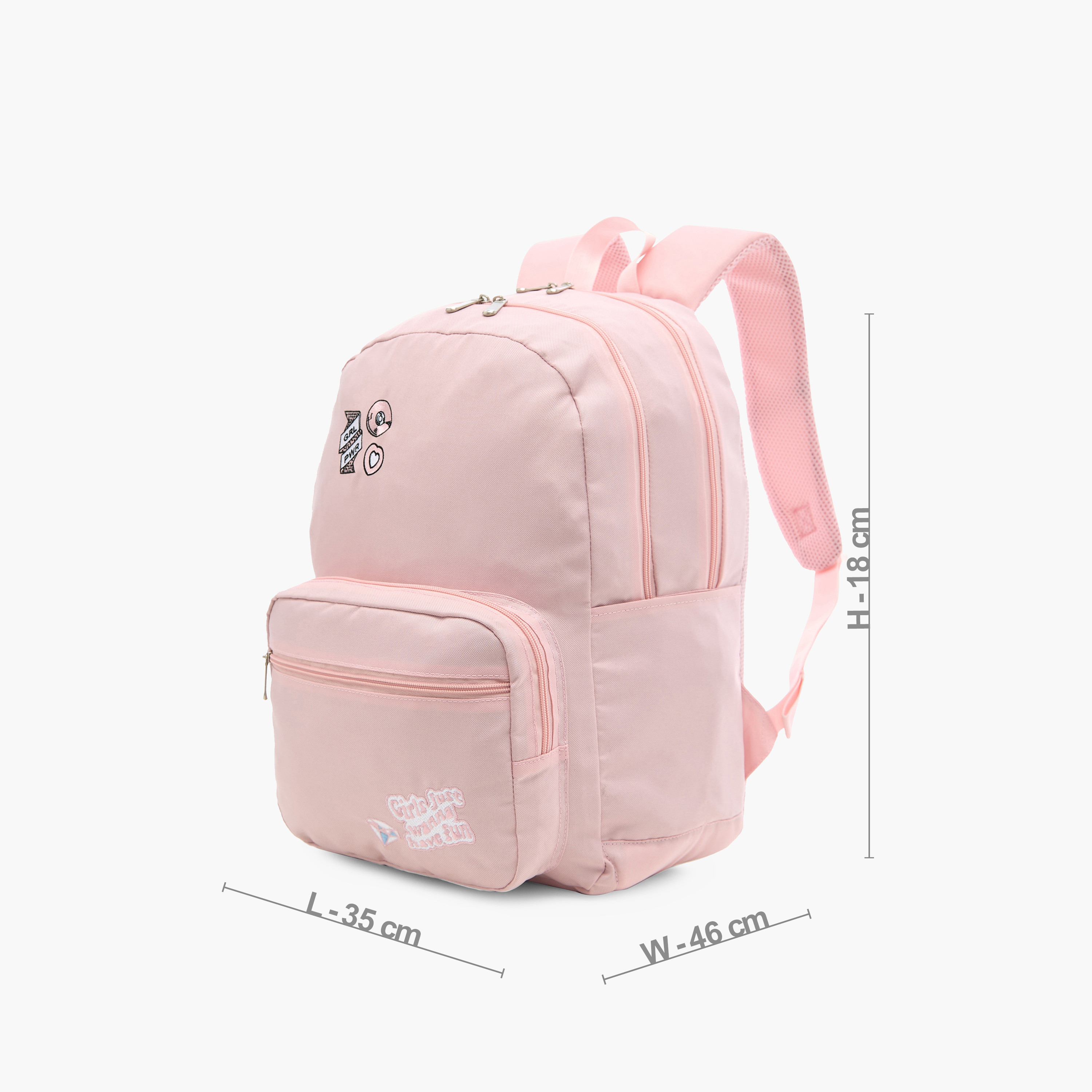 شنطة ظهر بِحمالات كتف وسحّاب إغلاق وطبعات من جونيورز - 16 بوصة-school-bagsandbackpacks-backpacks-image-2