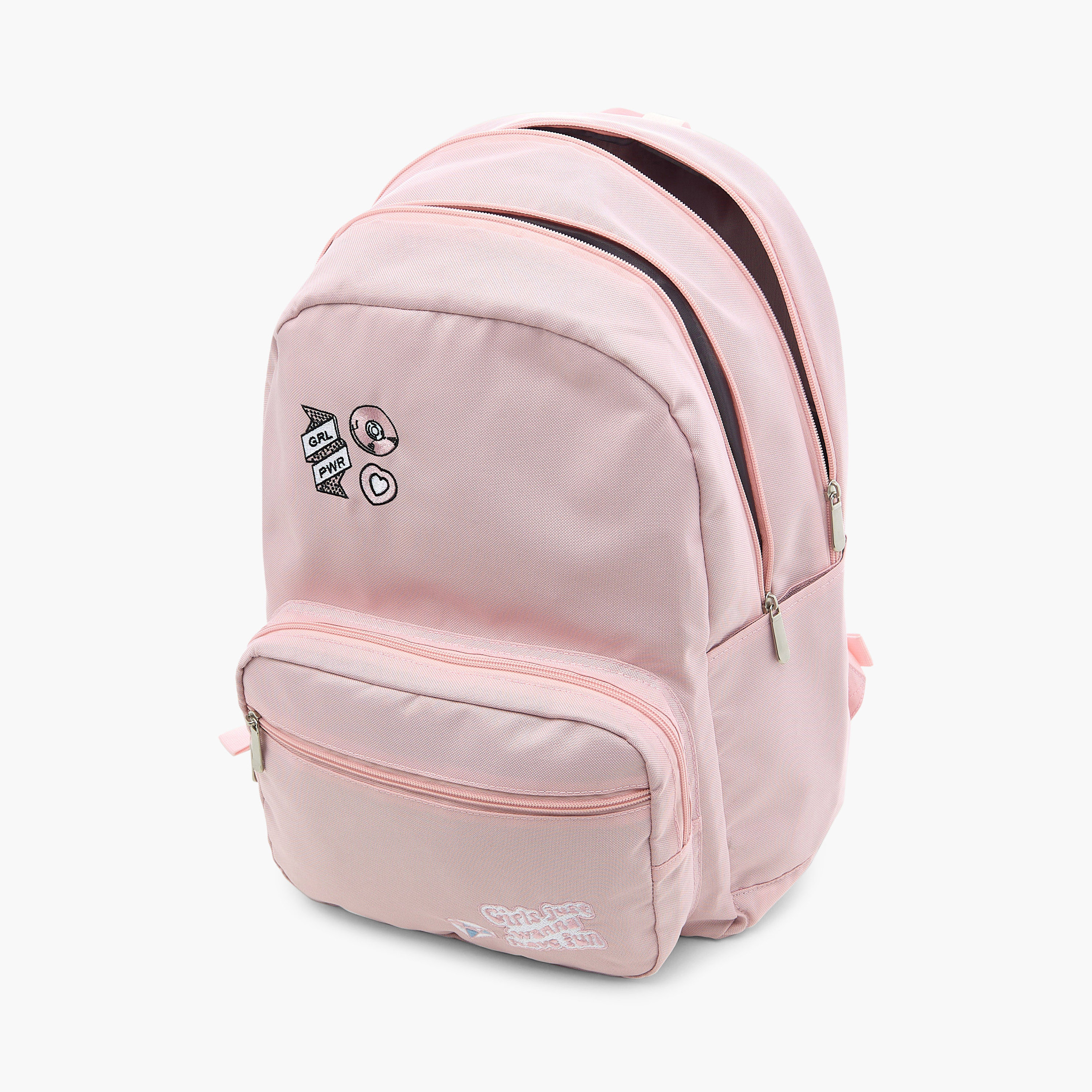 شنطة ظهر بِحمالات كتف وسحّاب إغلاق وطبعات من جونيورز - 16 بوصة-school-bagsandbackpacks-backpacks-image-5