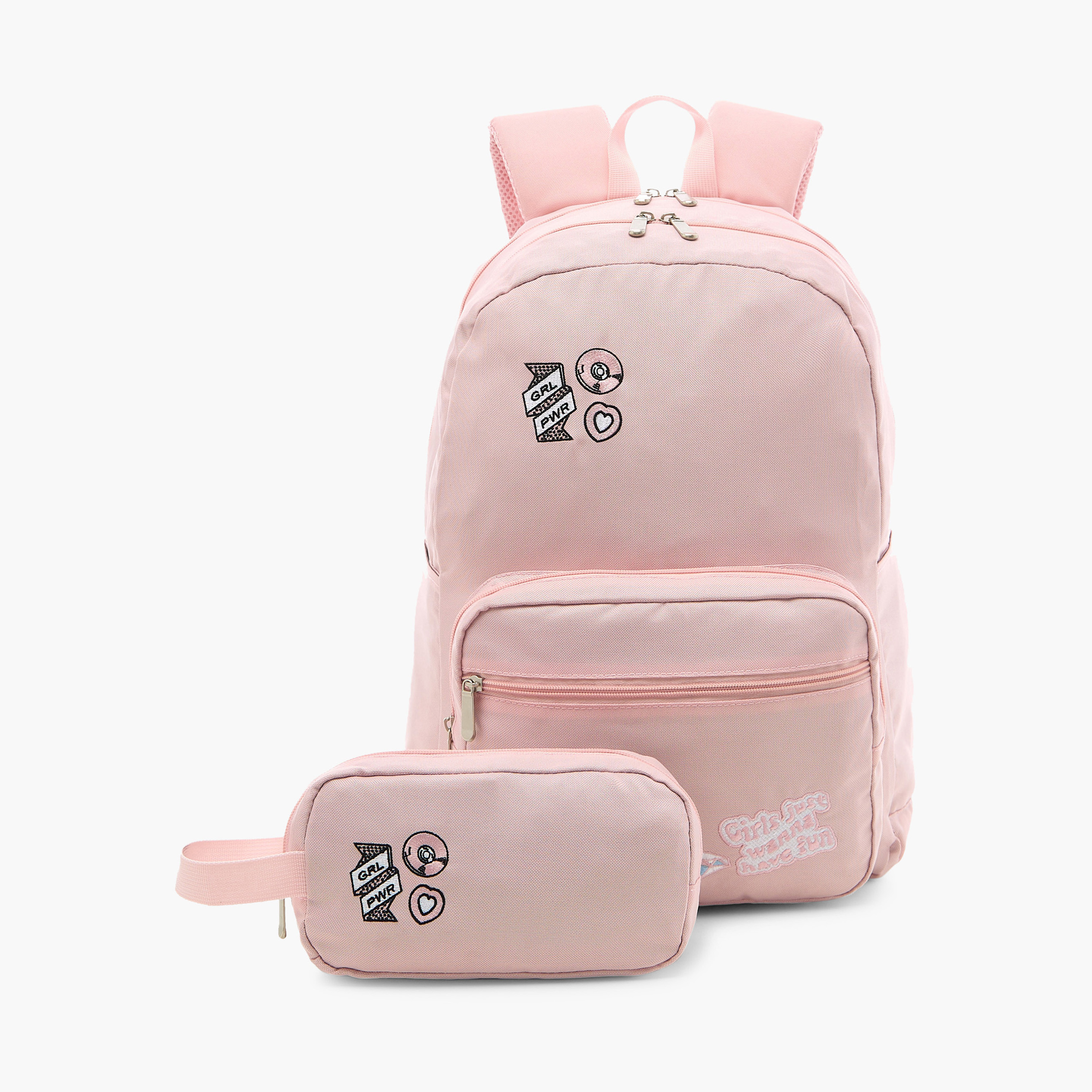شنطة ظهر بِحمالات كتف وسحّاب إغلاق وطبعات من جونيورز - 16 بوصة-school-bagsandbackpacks-backpacks-image-8