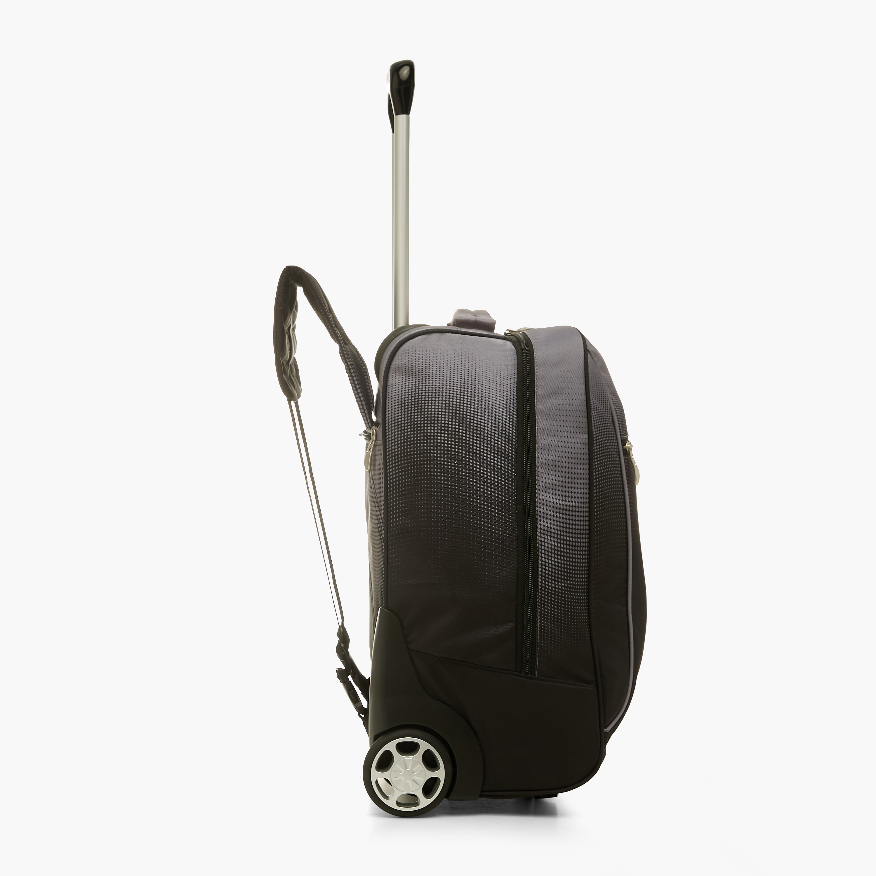 شنطة ظهر ترولي بارزة الملمس بسحّاب إغلاق وعجلات من جونيورز - 16 بوصة-school-bagsandbackpacks-trolleybags-image-7