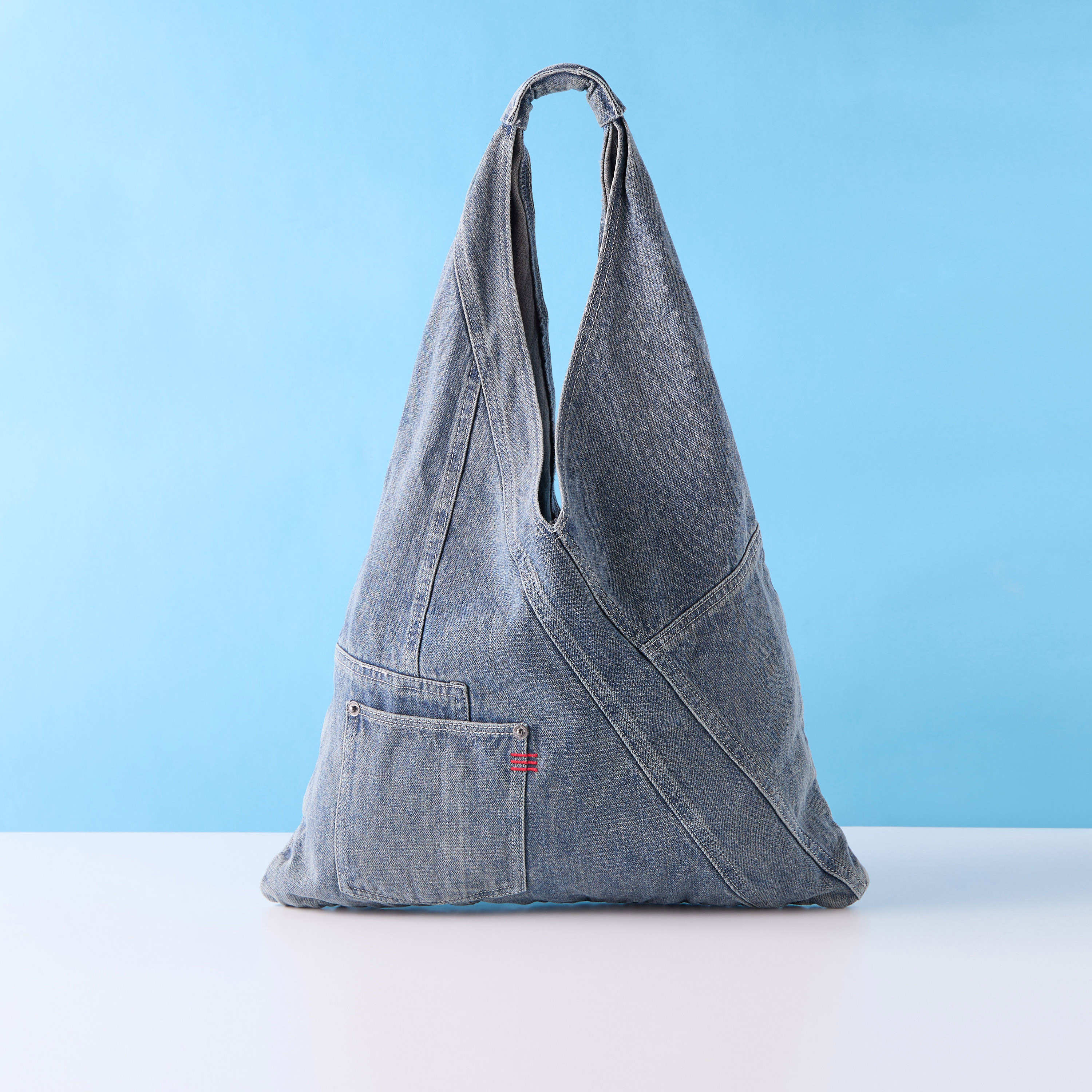 Buy Women s Mistotes Denim Shopper Bag Online Centrepoint UAE