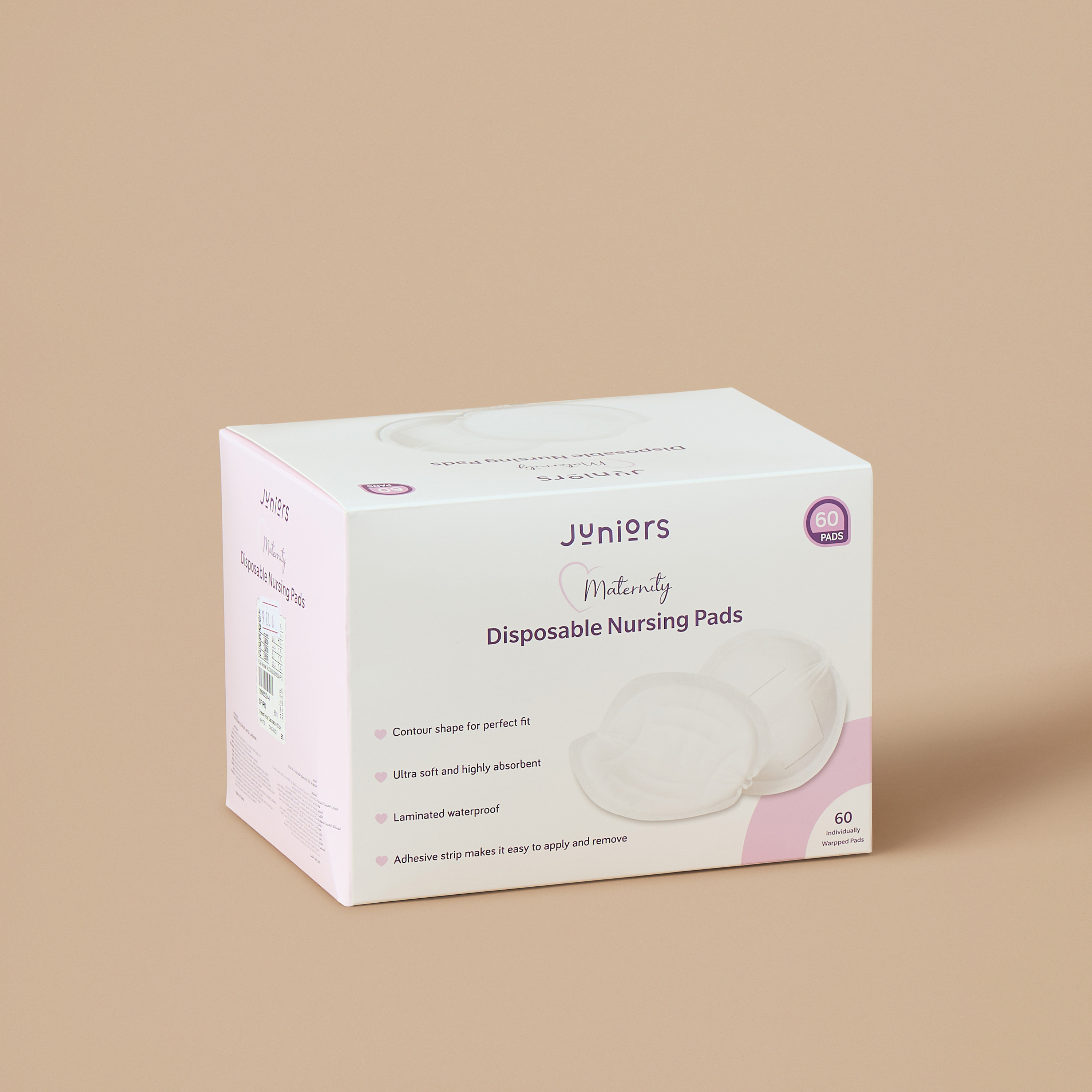 Juniors Maternity Disposable Nursing Pads - Set of 60-baby-feeding-breastfeedingandcare-image-3