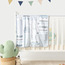 Juniors Patchwork Print Sherpa Raschel Blanket - 76x102 cm-baby-nursery-blanketsandswaddles-blanketsandquilts-image-1