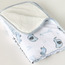 Juniors Patchwork Print Sherpa Raschel Blanket - 76x102 cm-baby-nursery-blanketsandswaddles-blanketsandquilts-image-4