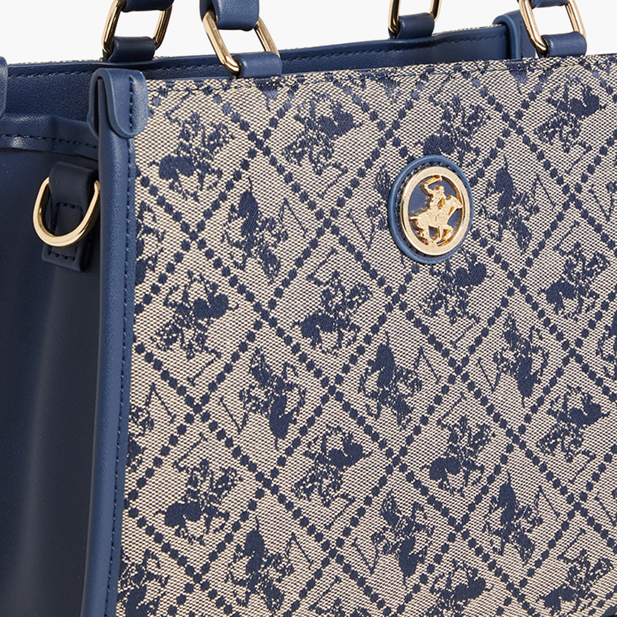 شنطة توتي بارزة الملمس بحزام قابل للفصل وسحاب إغلاق من بي إتش بي سي-women-bagsandwallets-handbags-image-3