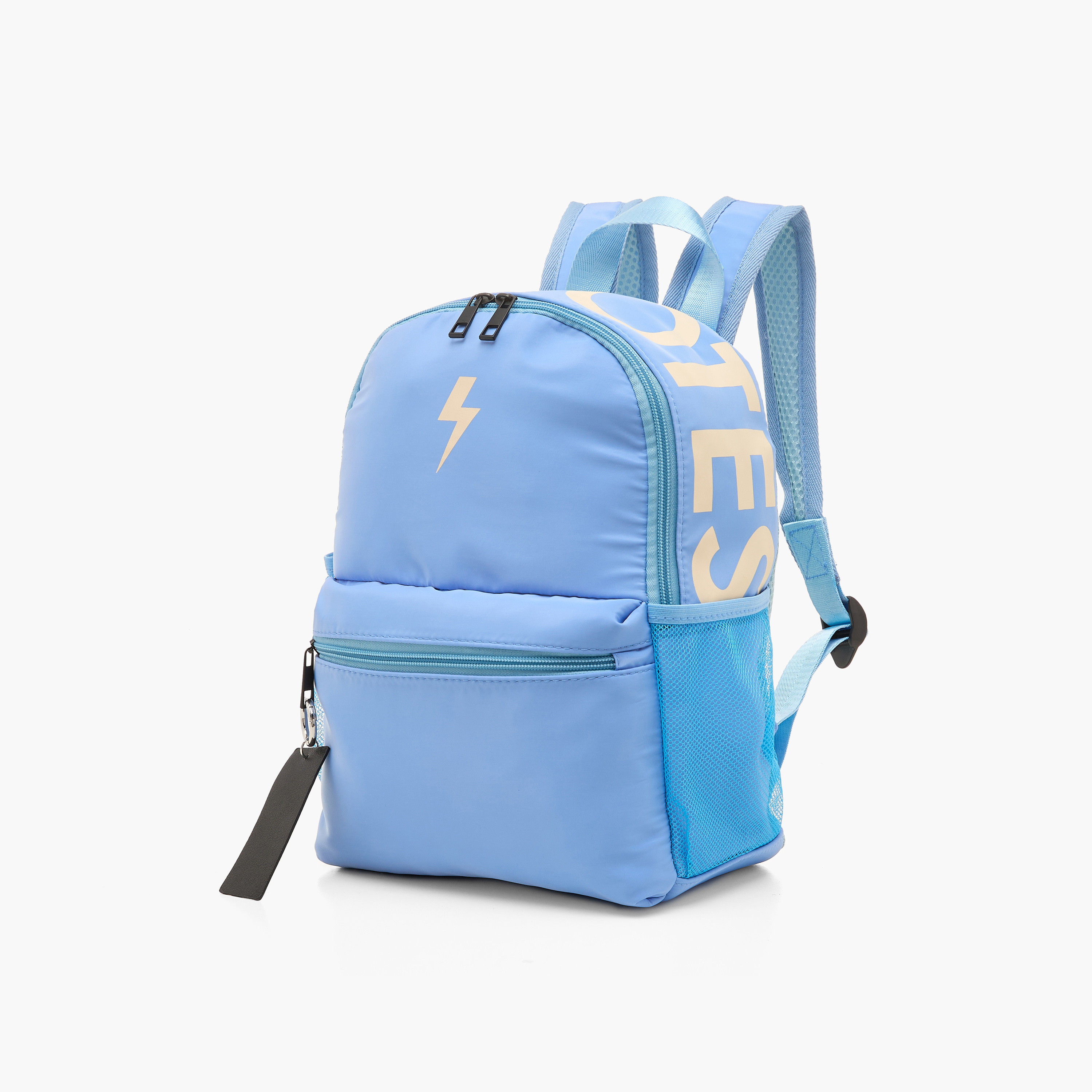 Mistotes Logo Print Backpack with Adjustable Straps - 23.5x10x30.5 cms-women-bagsandwallets-backpacks-image-4