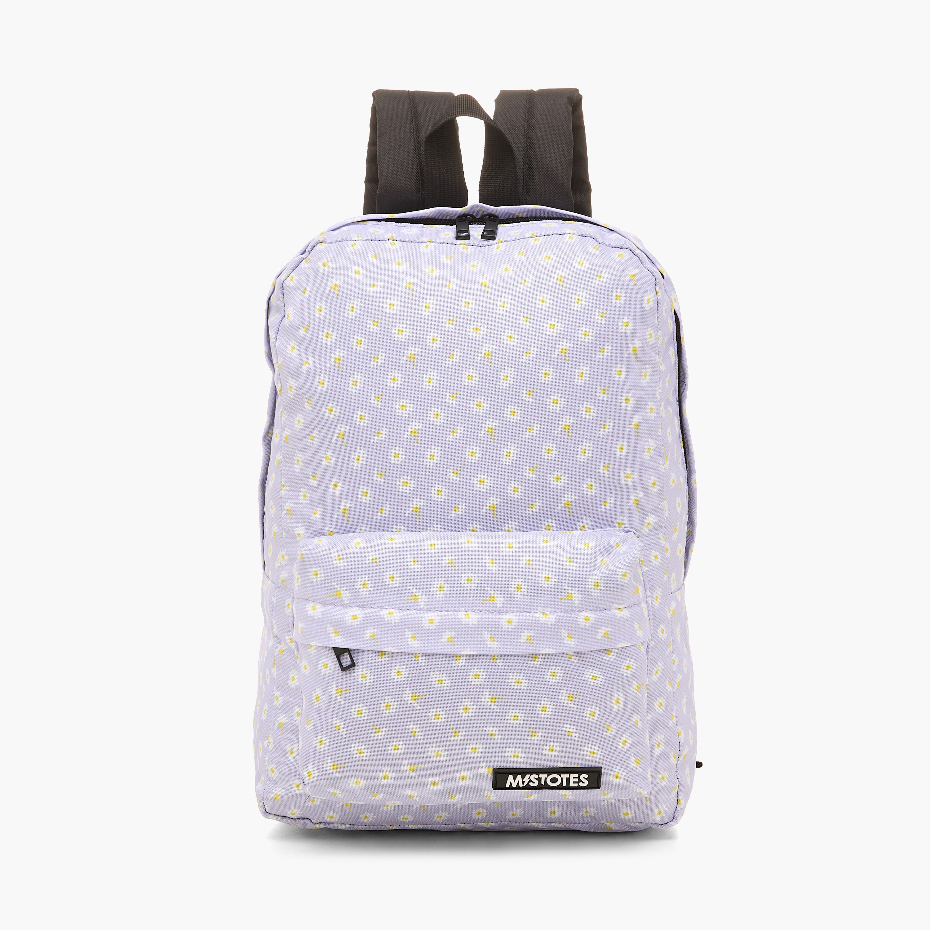 Mistotes Floral Print Backpack with Adjustable Straps - 31x13x43 cms-women-bagsandwallets-backpacks-image-1