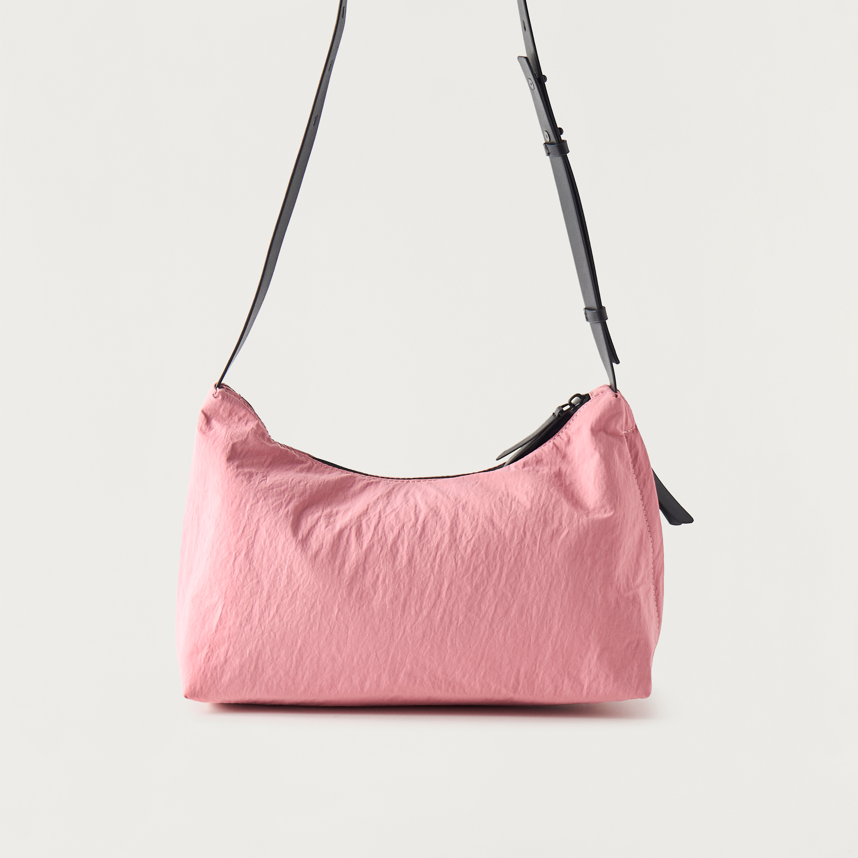 Bagco Solid Crossbody Bag with Adjustable Strap and Zip Closure-women-bagsandwallets-handbags-image-5