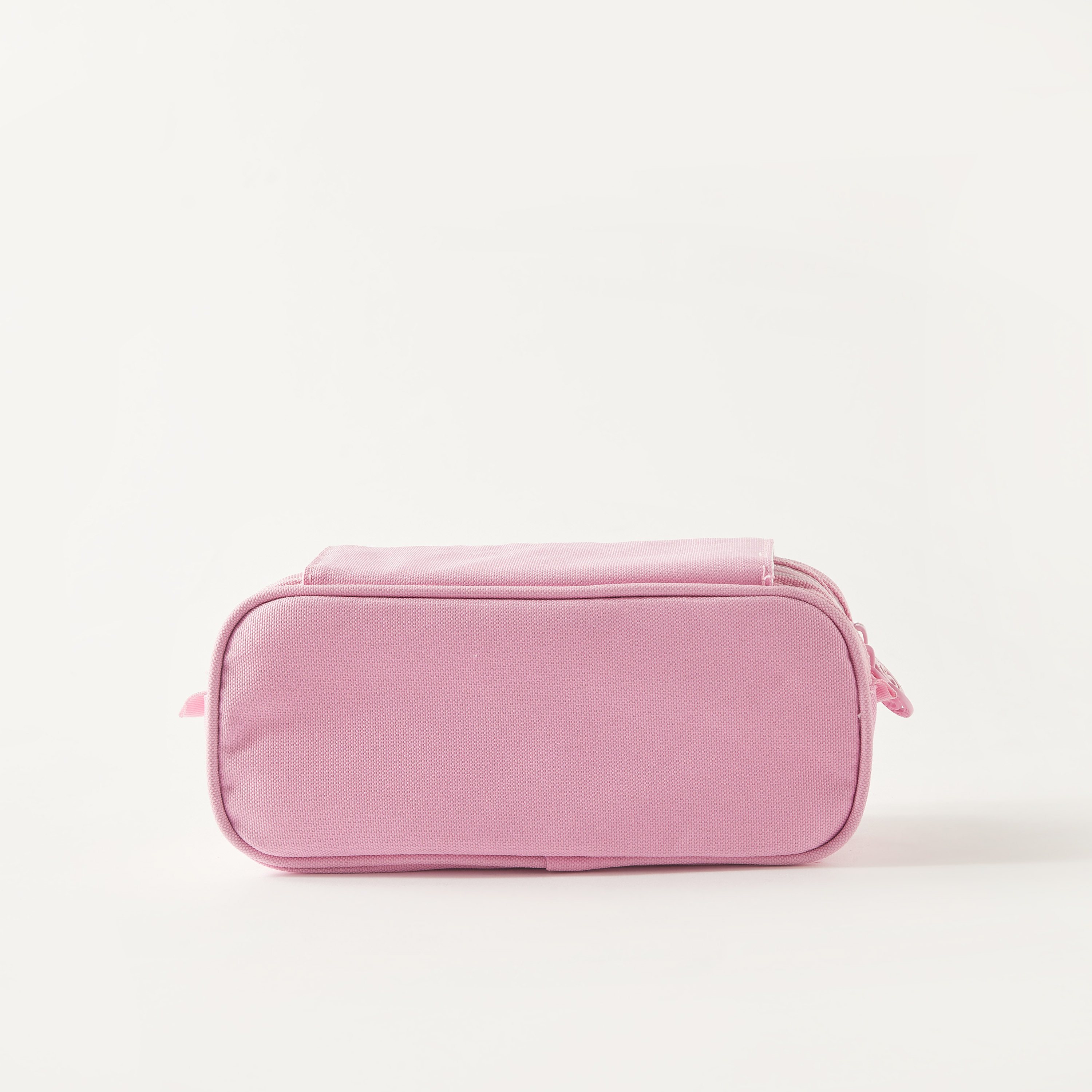 Solid 3-Compartment Pencil Case with Flap Closure-school-stationery-pencilcases-image-5