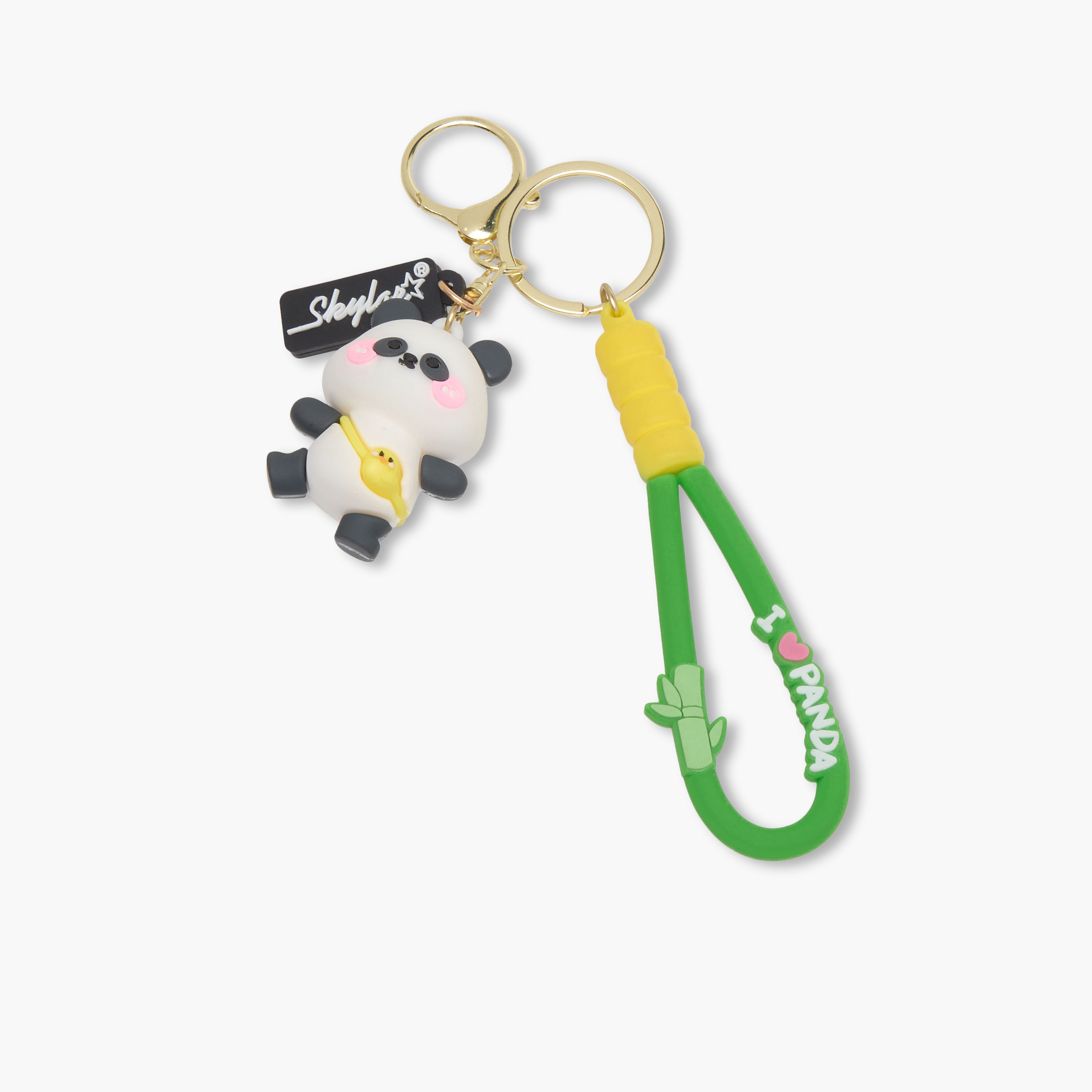 Panda Keychain with Charms-girls-accessories-keyringsandbagcharms-image-2