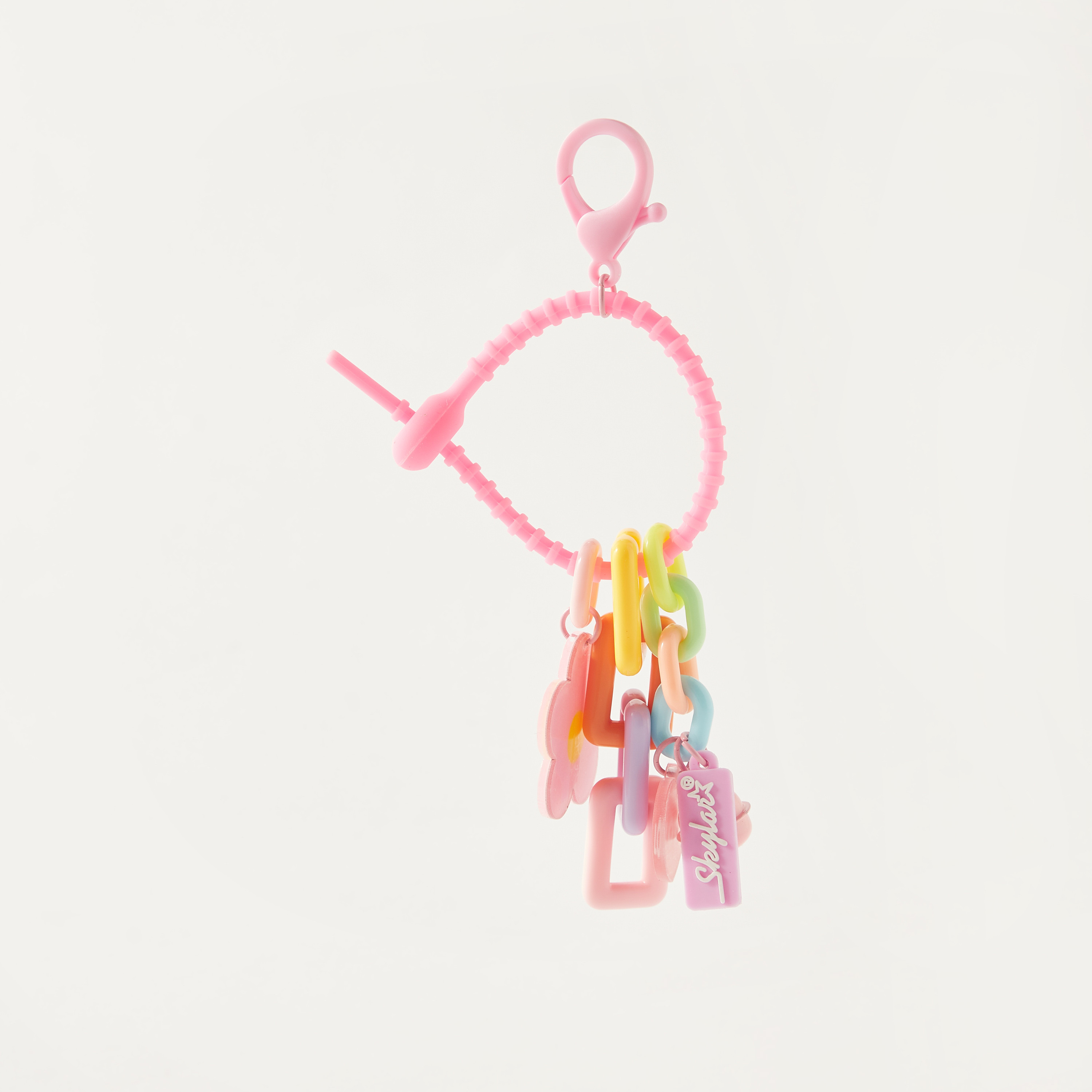 Floral Charm Keychain-girls-accessories-keyringsandbagcharms-image-1