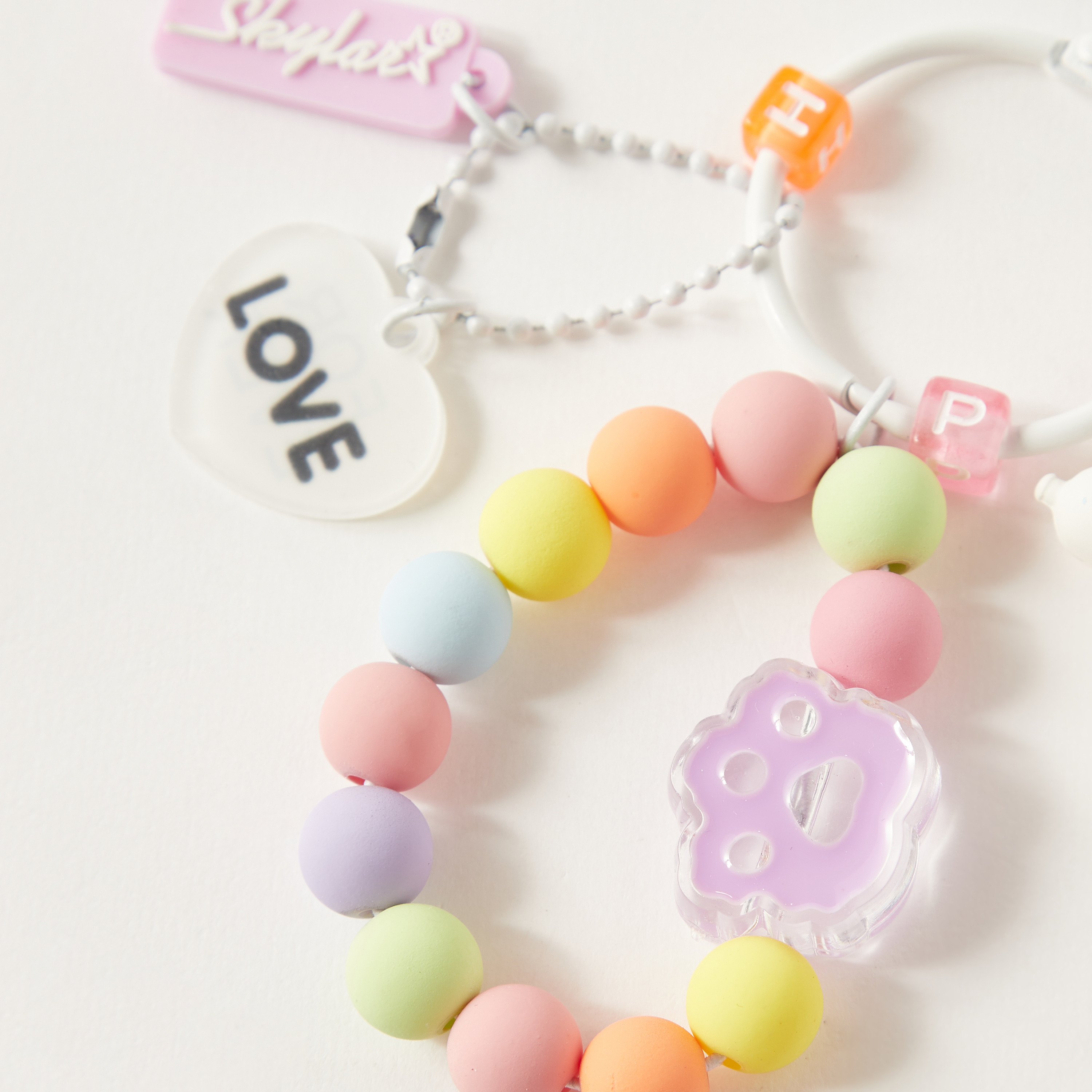سلسلة مفاتيح مزينة بالخرز-girls-accessories-keyringsandbagcharms-image-3