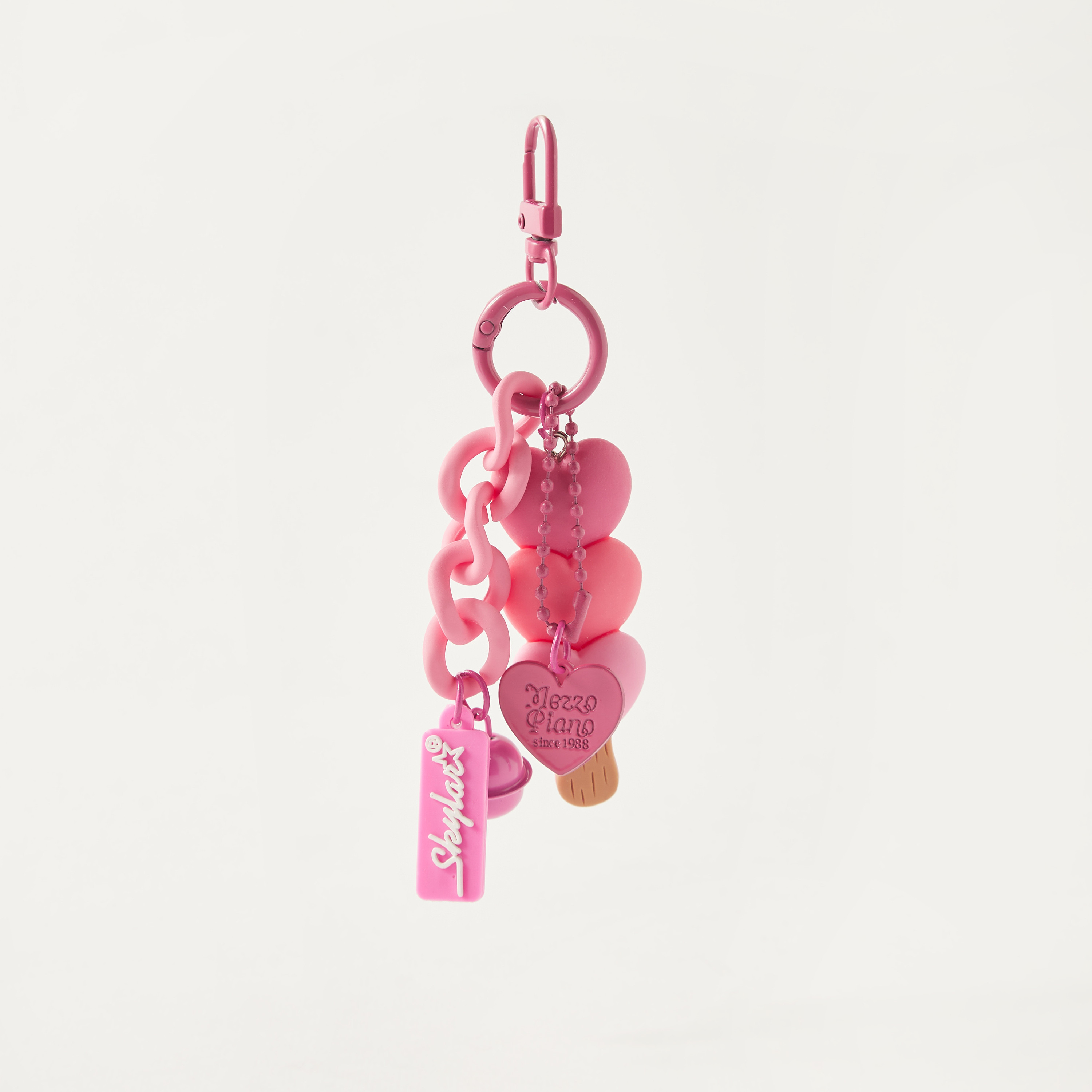 Heart Charm Keychain-girls-accessories-keyringsandbagcharms-image-1