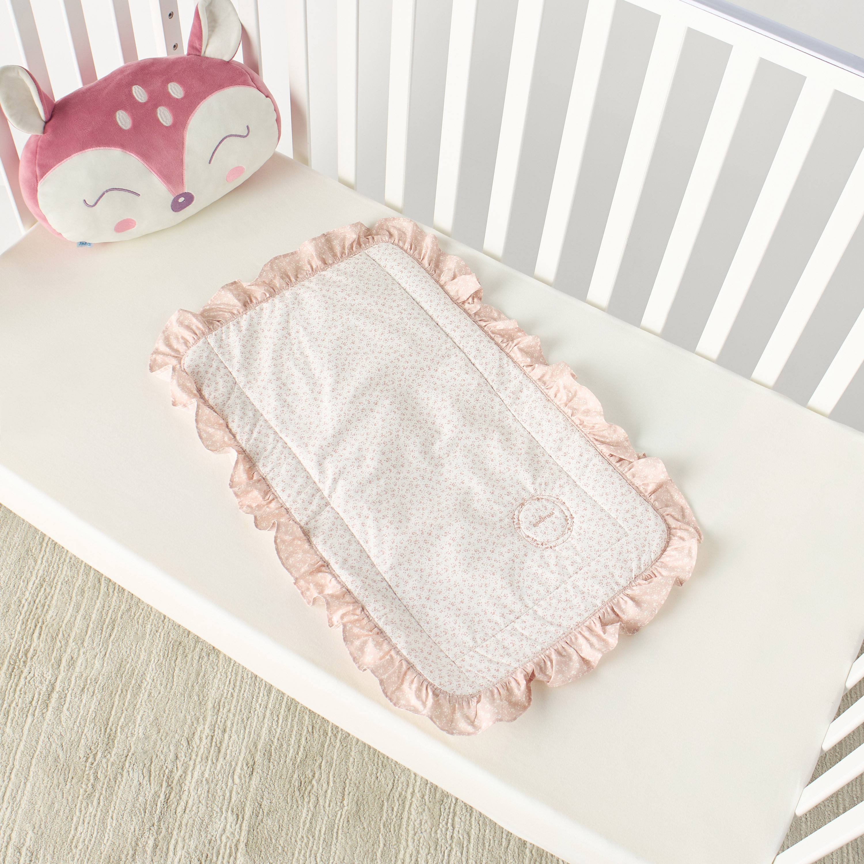 Cambrass Dacdim Liberty All-Over Floral Print Baby Nest - 40x65 cm-baby-nursery-blanketsandswaddles-swaddlesandsleepingbags-image-1