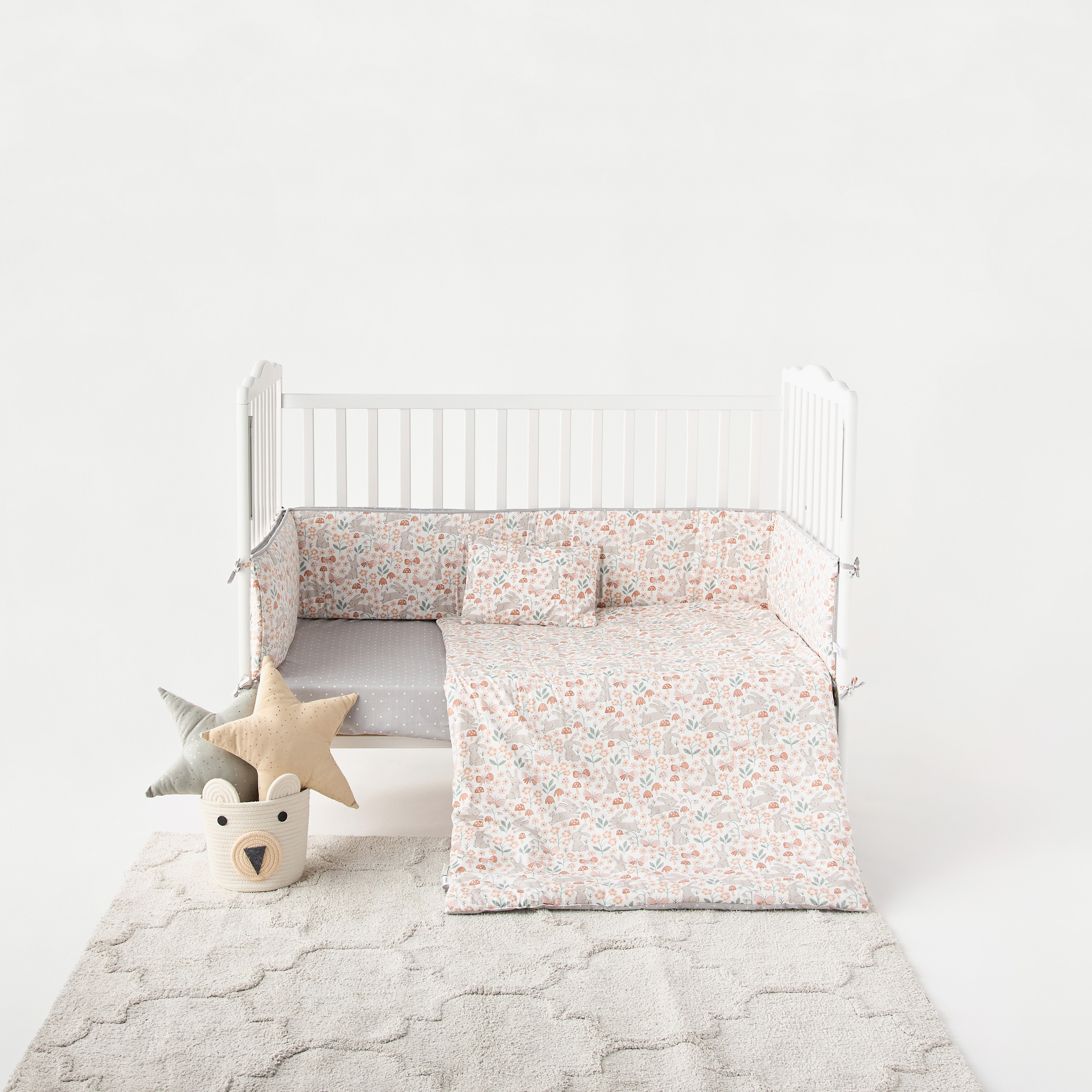 Buy Juniors 4 Piece Printed Bedding Set 90x130 cm Online Mothercare Bahrain