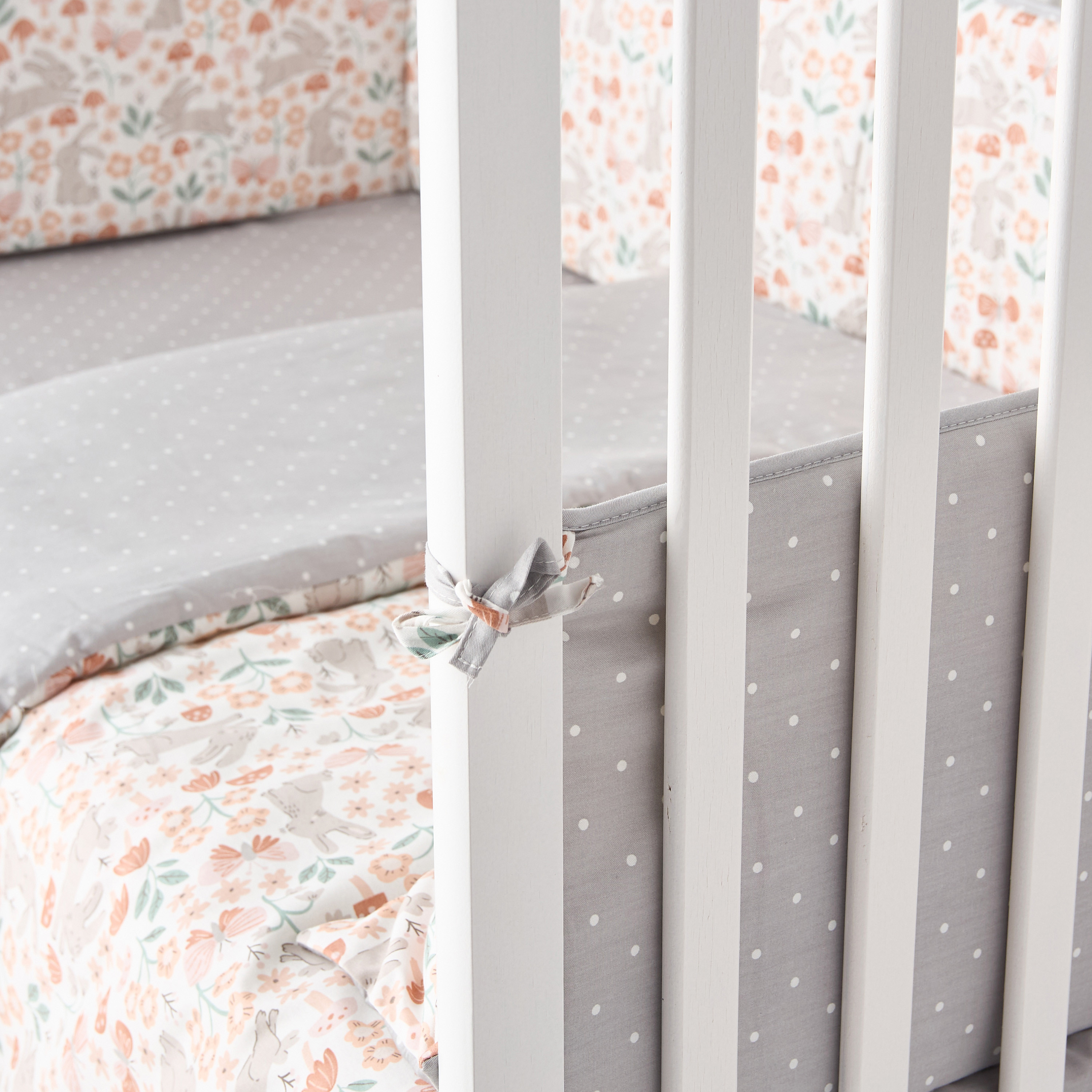 طقم مفروشات سرير بطبعات 4 قطع من جونيورز - 90x130 سم-baby-nursery-toddlerbedding-image-5