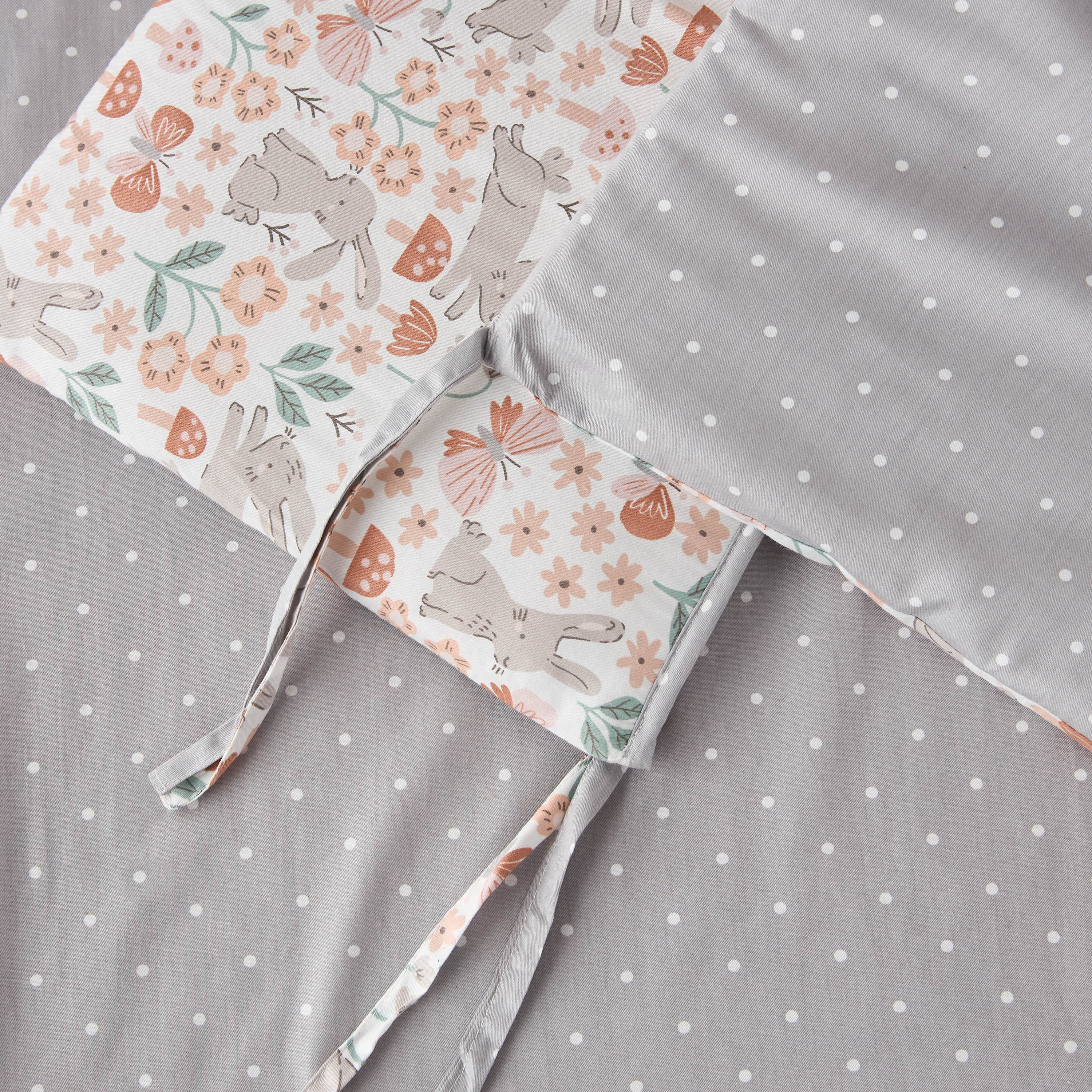 طقم مفروشات سرير بطبعات 4 قطع من جونيورز - 90x130 سم-baby-nursery-toddlerbedding-image-7