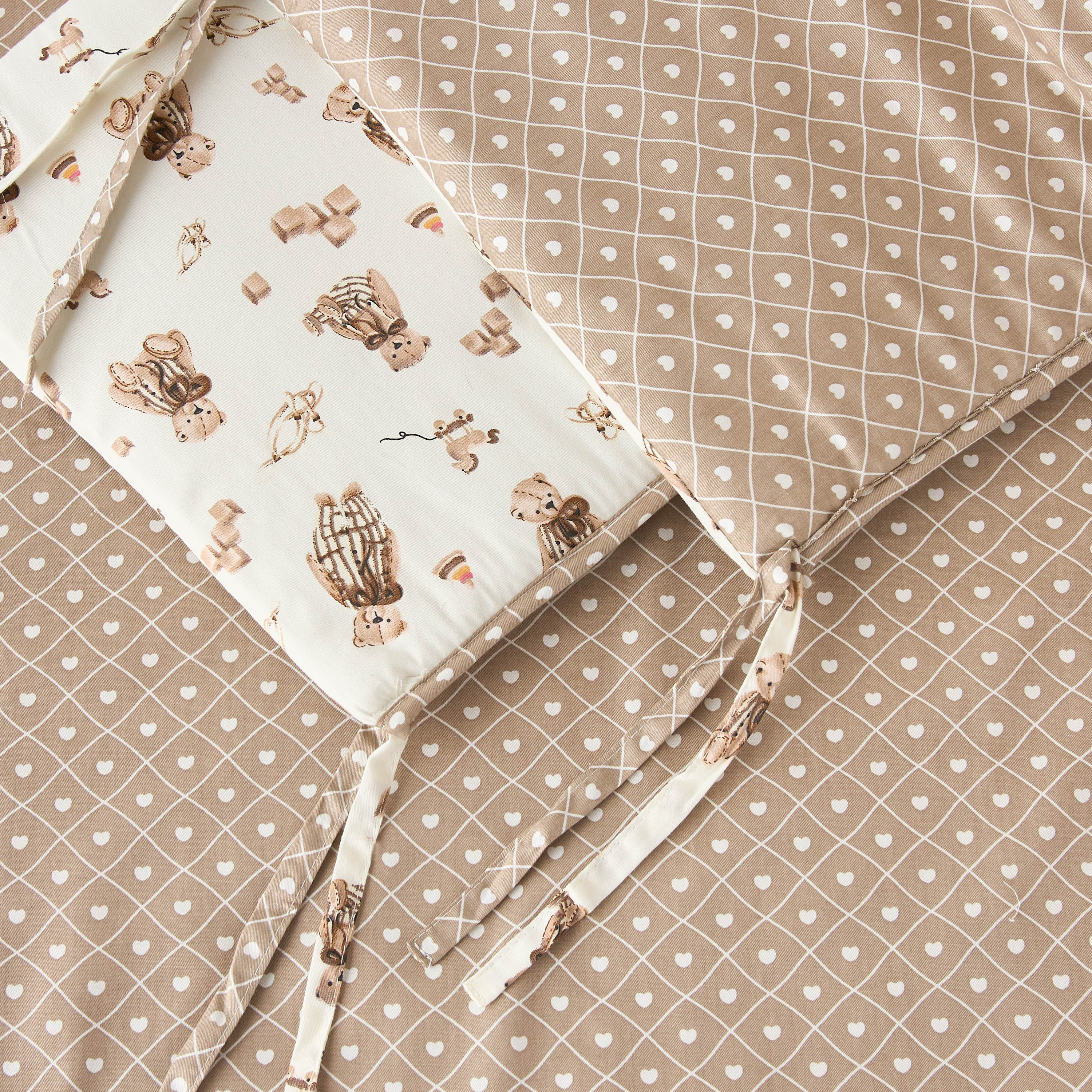 طقم مفروشات سرير بطبعات 4 قطع من جونيورز - 90x130 سم-baby-nursery-toddlerbedding-image-6