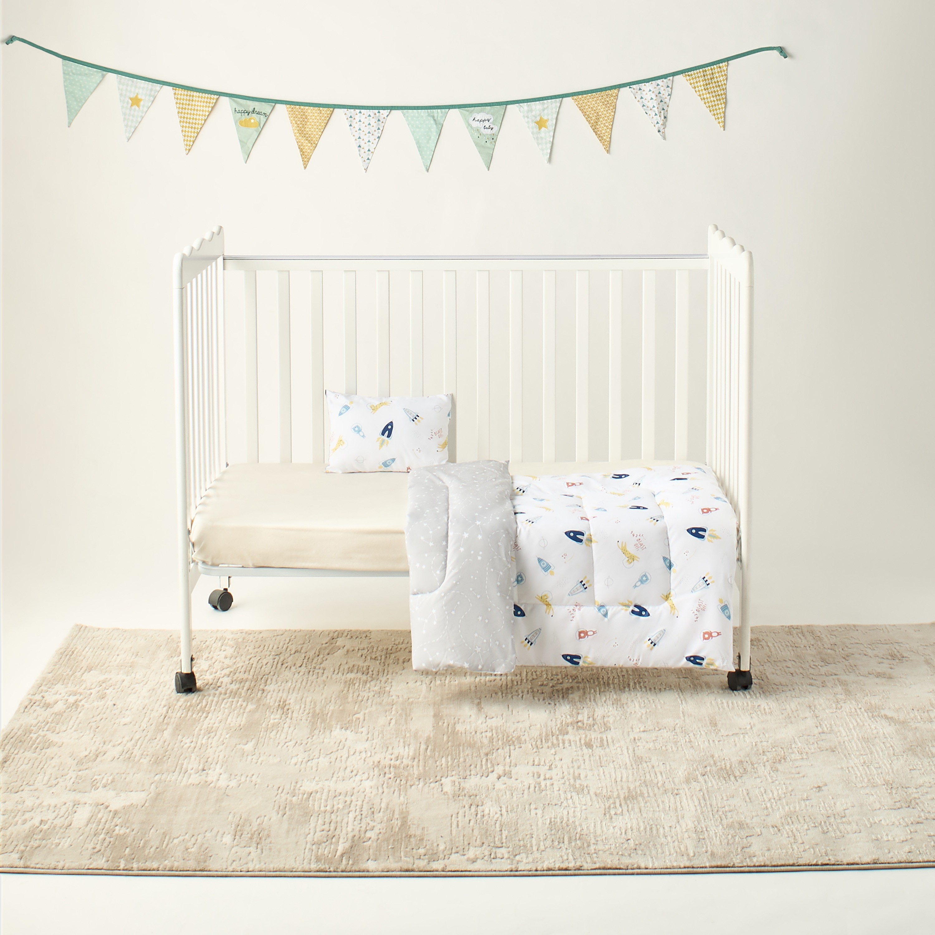Juniors Space Print Comforter and Pillowcase Set-baby-nursery-babybedding-image-3