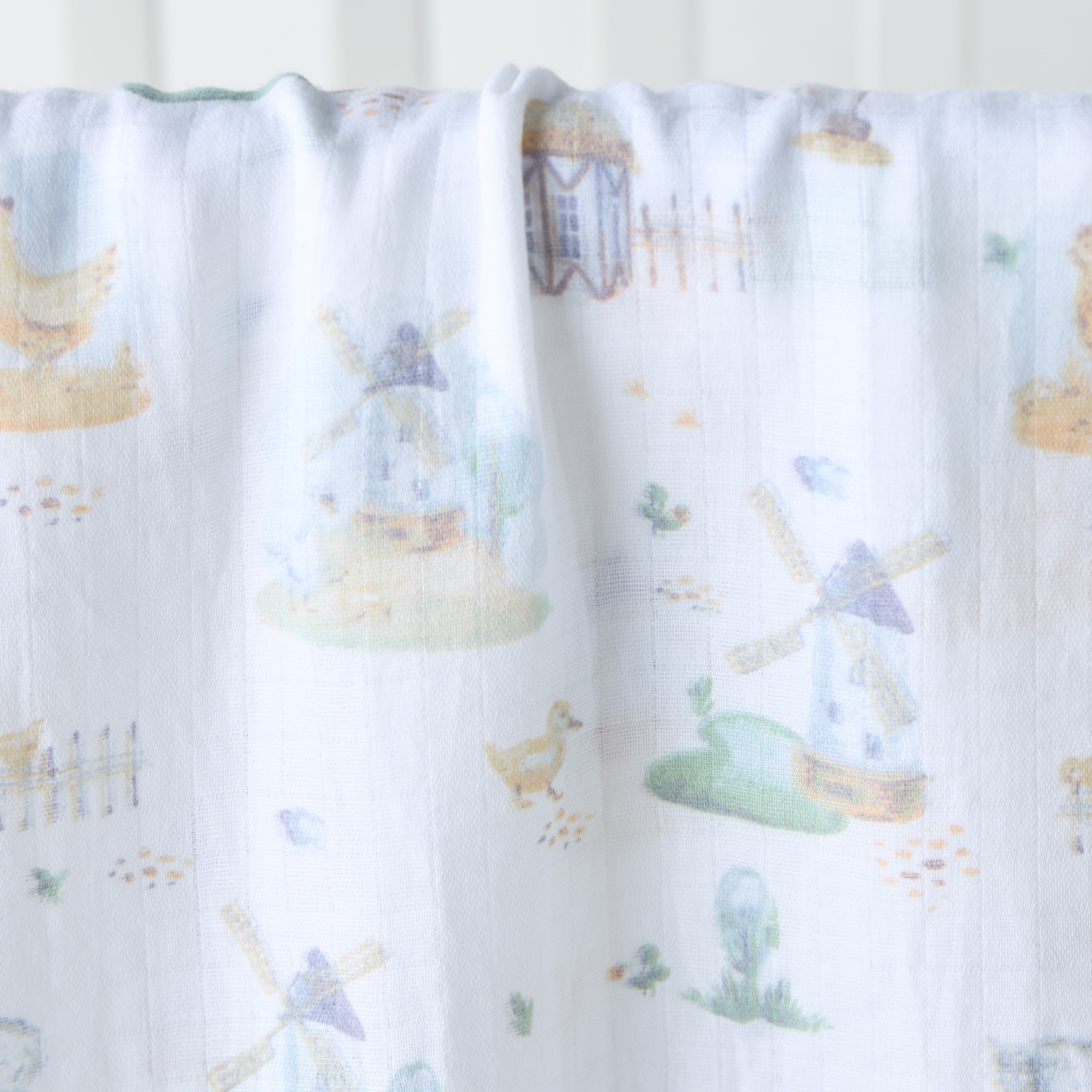 Giggles Printed Muslin Swaddle Blanket - Large-baby-nursery-blanketsandswaddles-swaddlesandsleepingbags-image-3