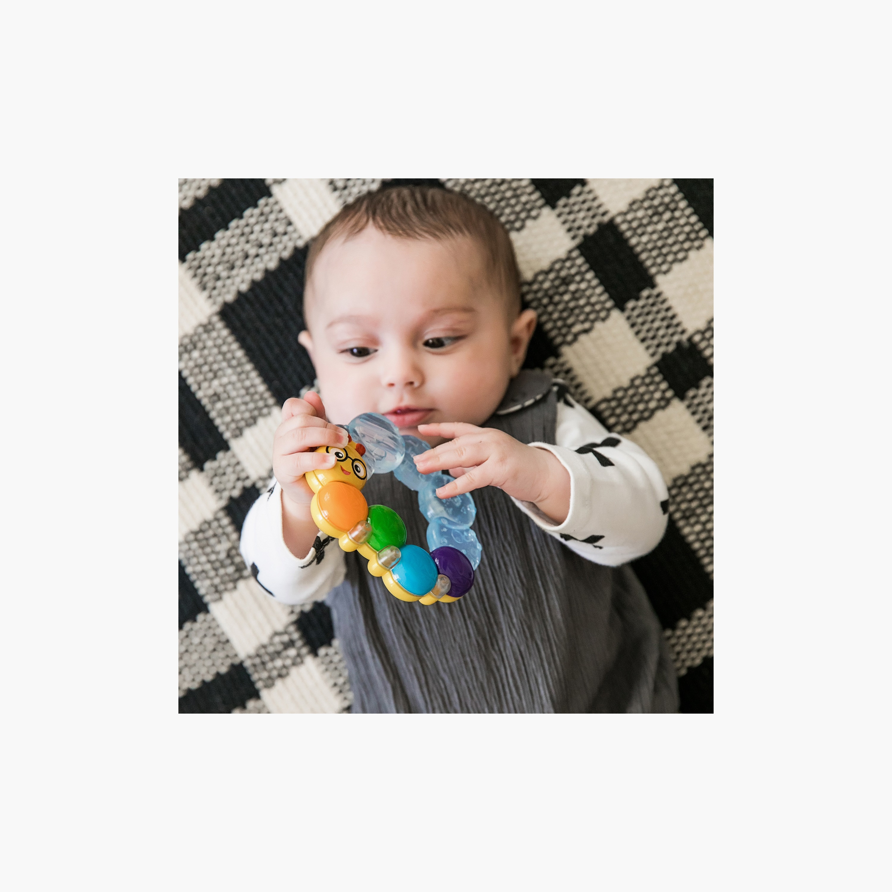 Baby Einstein Teether Pillar Rattle Toy-baby-feeding-teethers-image-4