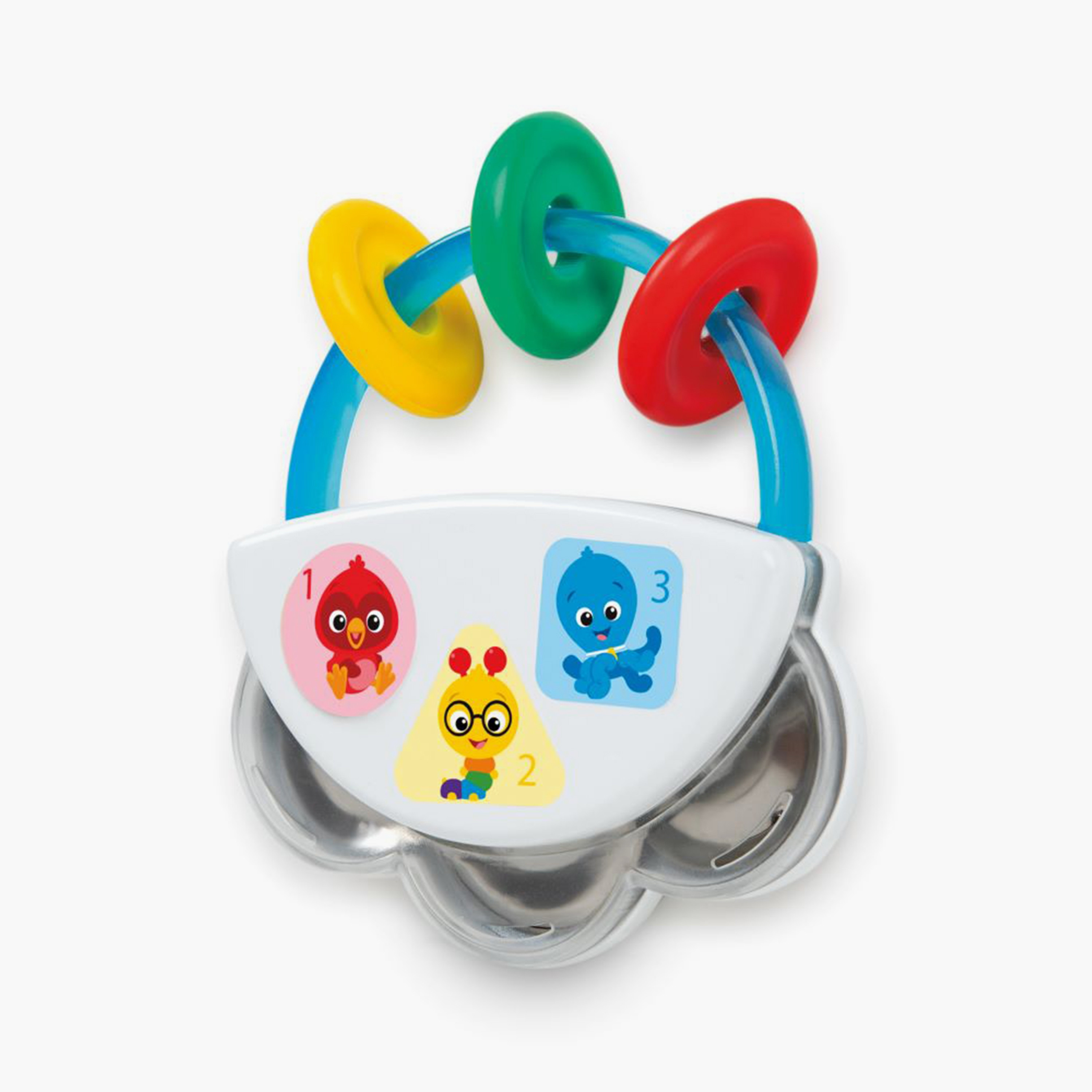 Baby Einstein Tiny Tambourine Musical Toy & Rattle-toys-babyandtoddlertoys-rattlesandteethers-image-1