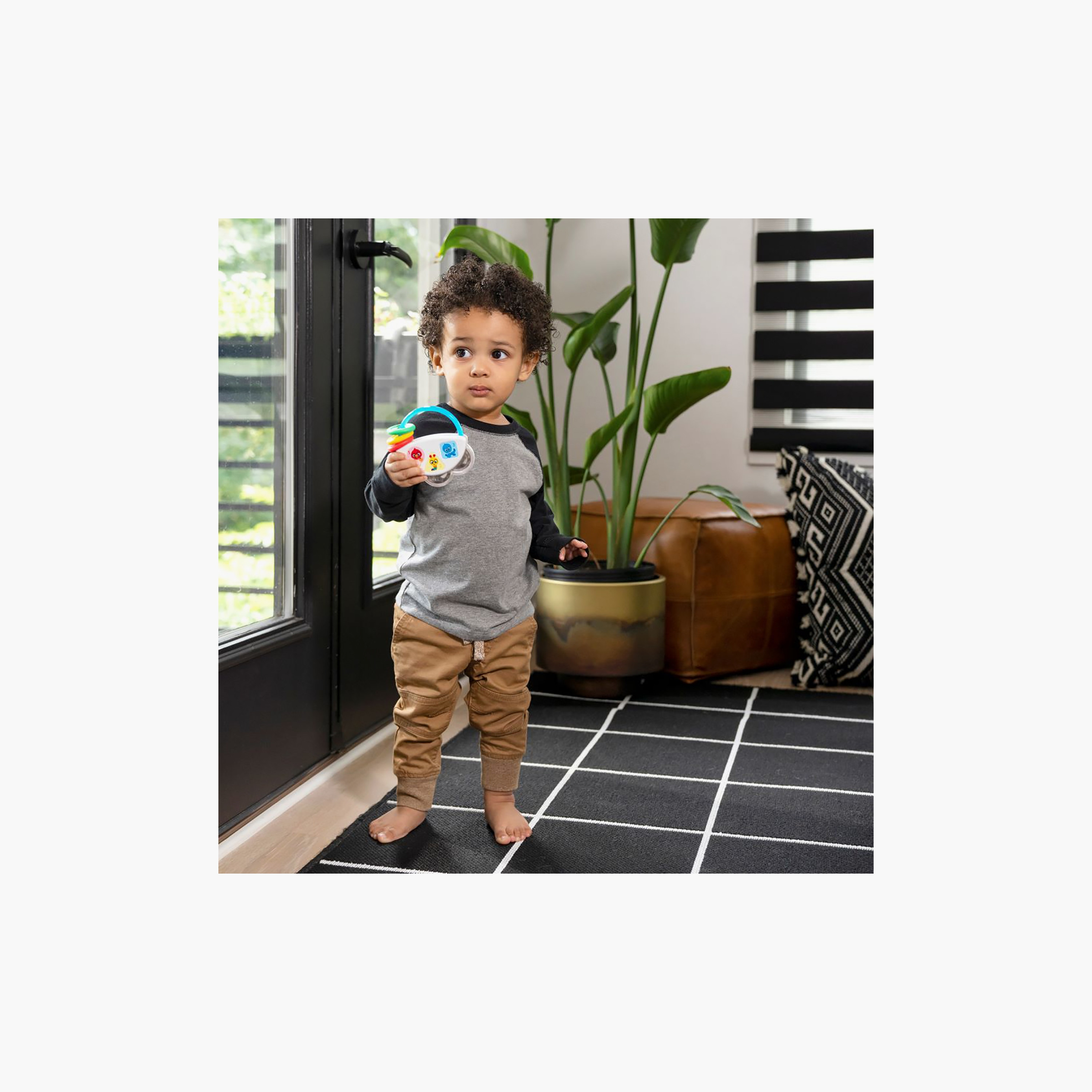 Baby Einstein Tiny Tambourine Musical Toy & Rattle-toys-babyandtoddlertoys-rattlesandteethers-image-4