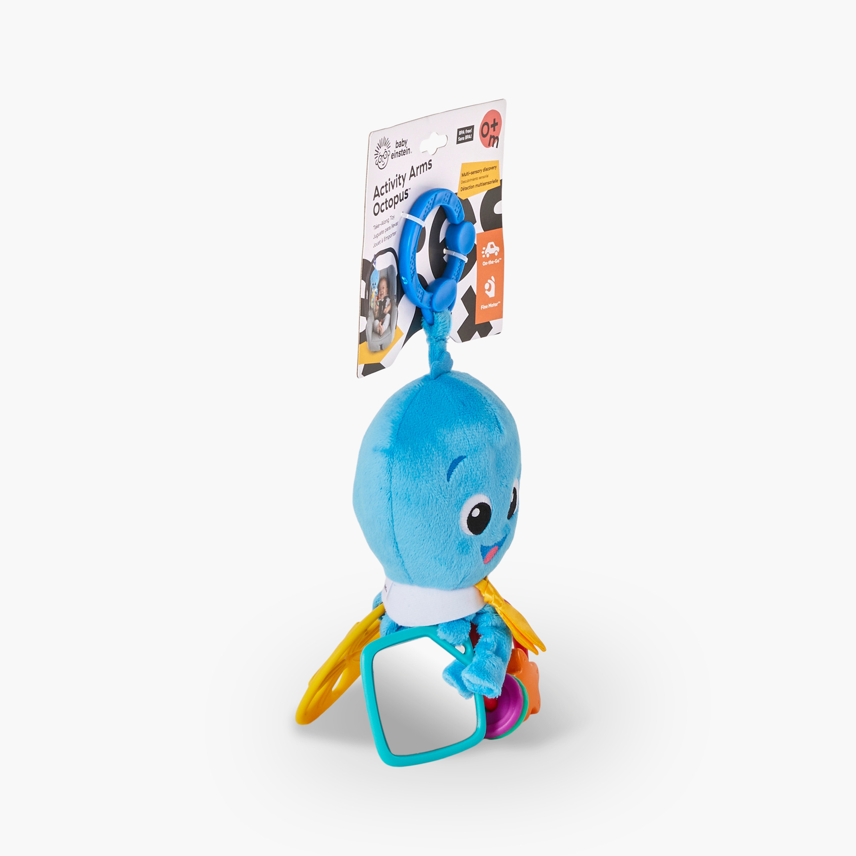 Baby Einstein Activity Arms Octopus Take-Along Toy-toys-babyandtoddlertoys-strollertoys-image-2