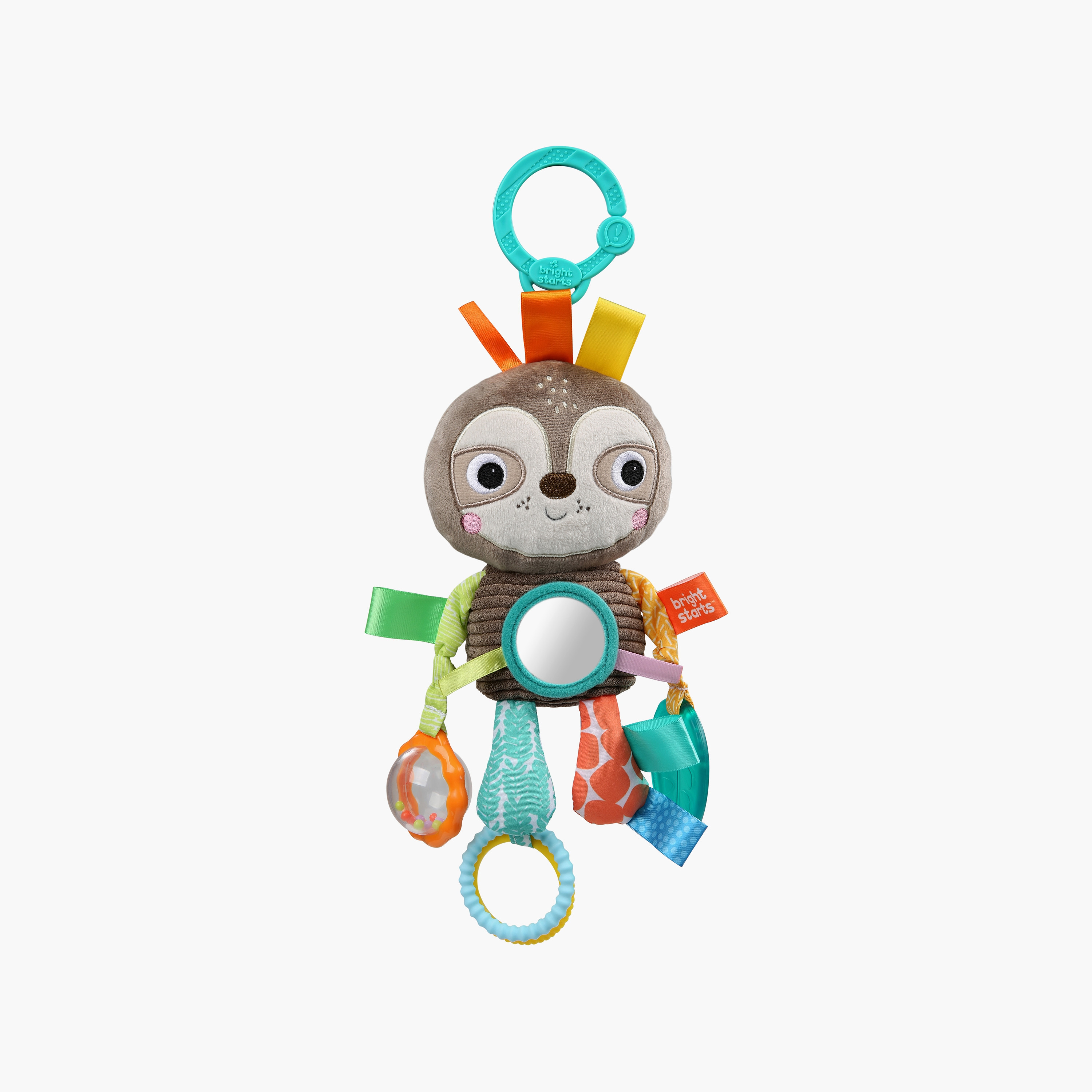 Bright Starts Playful Pals Activity Toy, Sloth-toys-babyandtoddlertoys-strollertoys-image-1