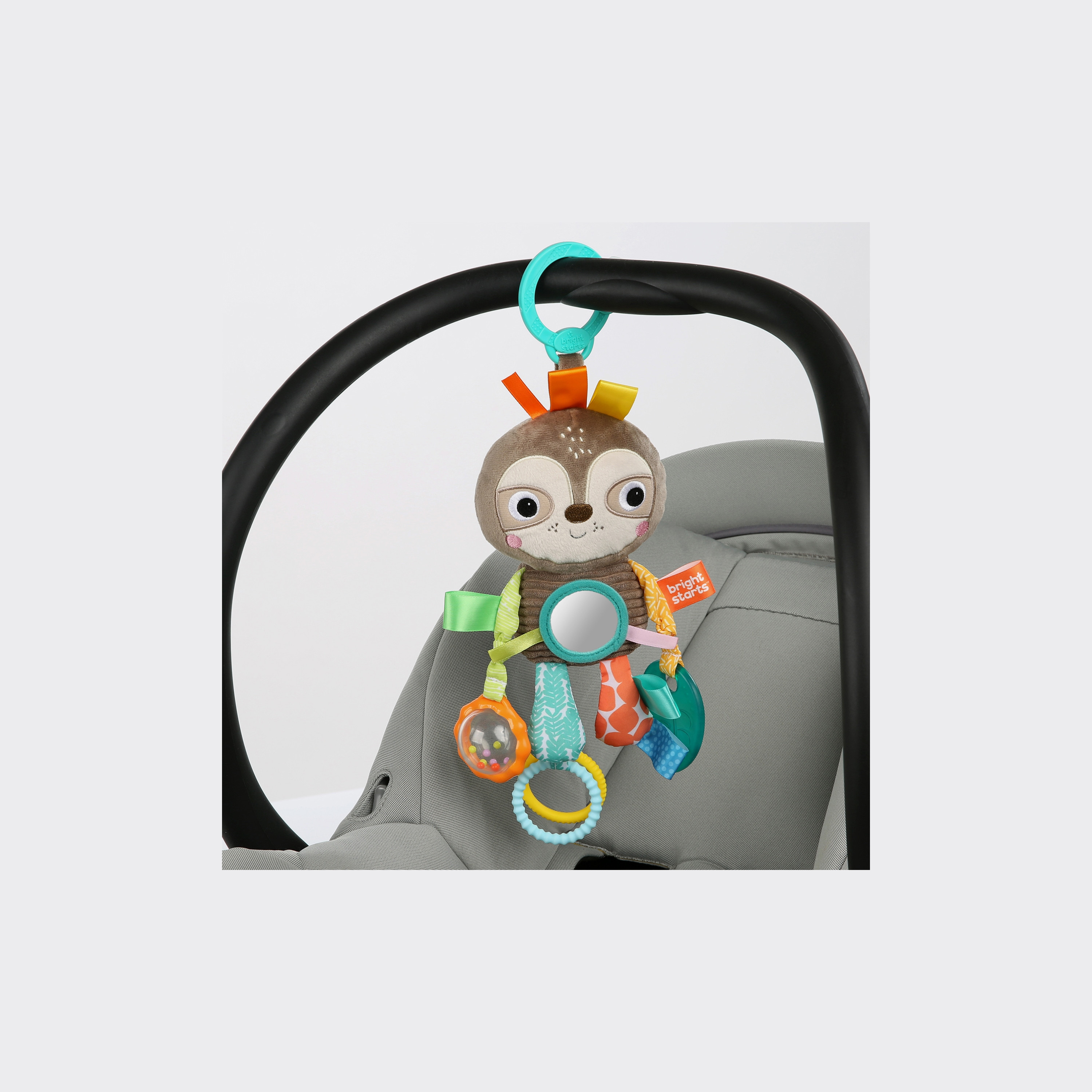 Bright Starts Playful Pals Activity Toy, Sloth-toys-babyandtoddlertoys-strollertoys-image-3