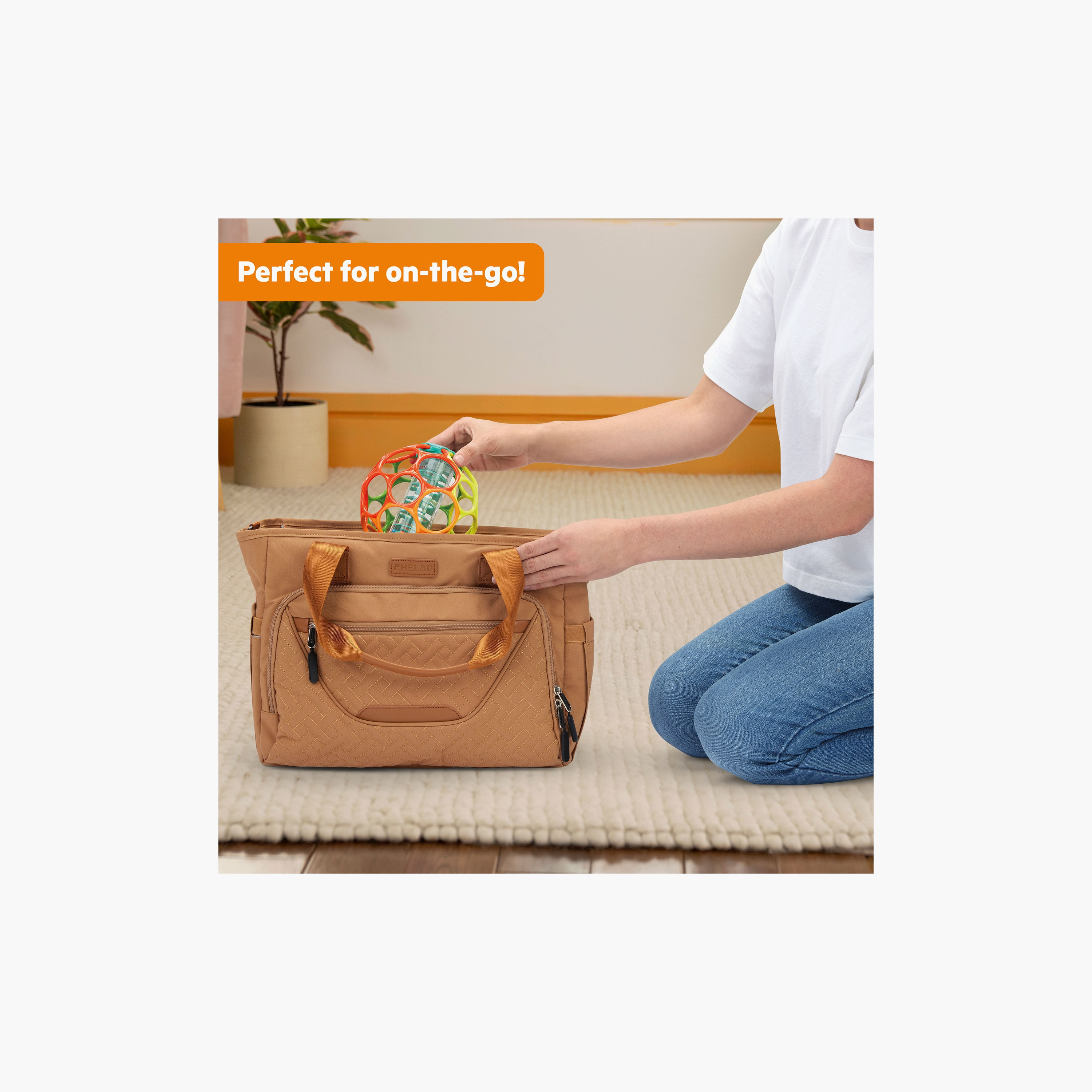  خشخيشة رولين رينستيك من برايت ستارتس-toys-babyandtoddlertoys-rattlesandteethers-image-6