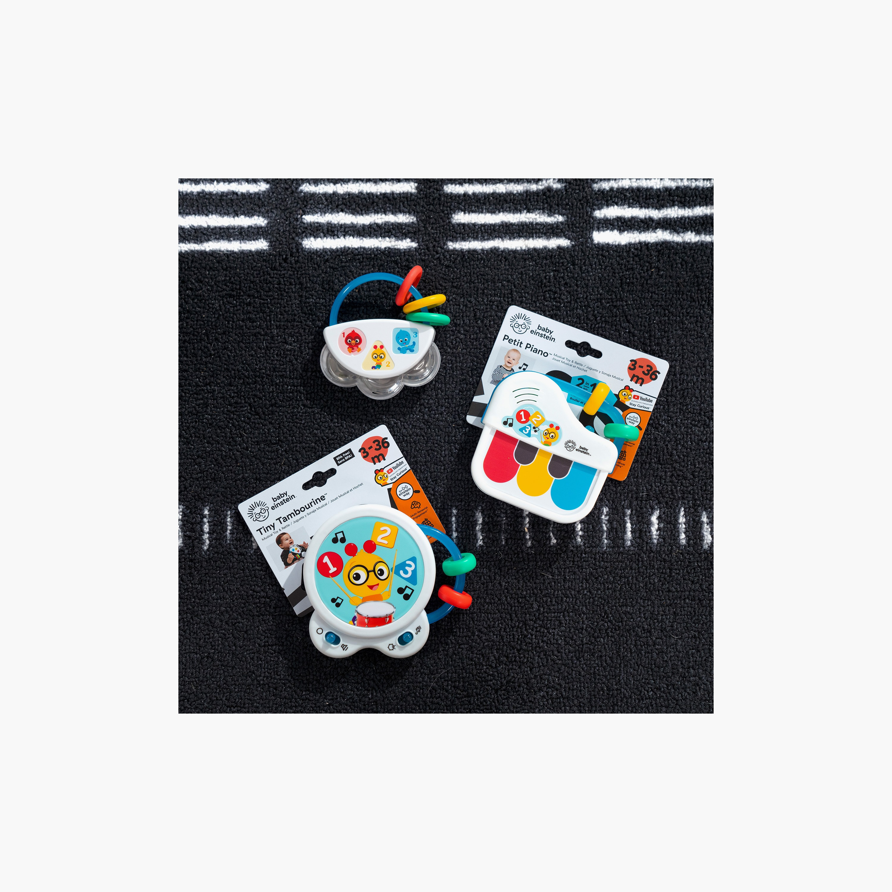 Baby Einstein 3-Piece Small Symphony Musical Toy Set-toys-babyandtoddlertoys-lightsandmusicaltoys-image-2