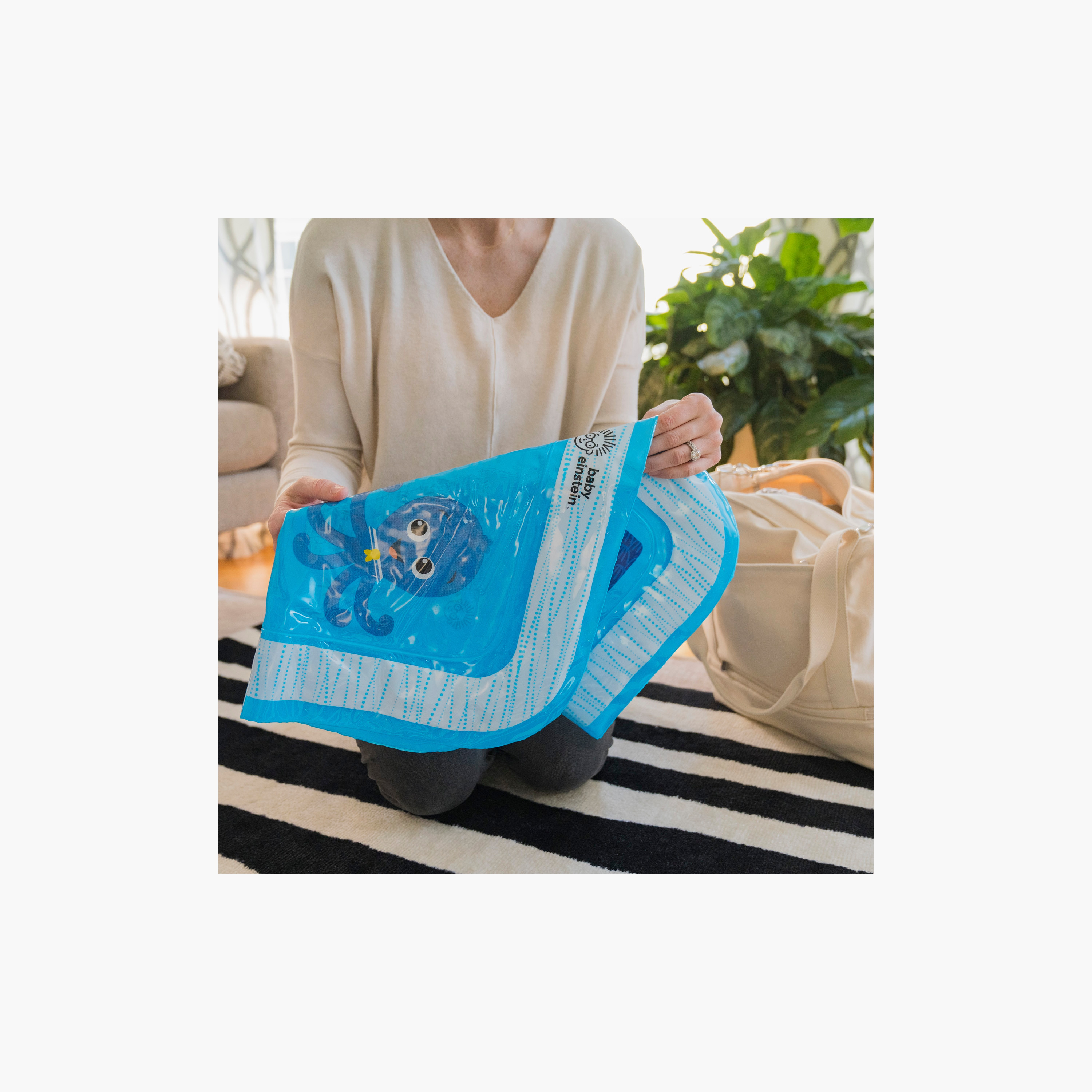 Baby Einstein Opus's Ocean Of Discovery Tummy Time Water Mat-baby-infantactivity-playpensandplaymats-image-5