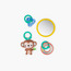 جيم للأنشطة بالم بارتي من برايت ستارتس-baby-infantactivity-playgyms-image-2