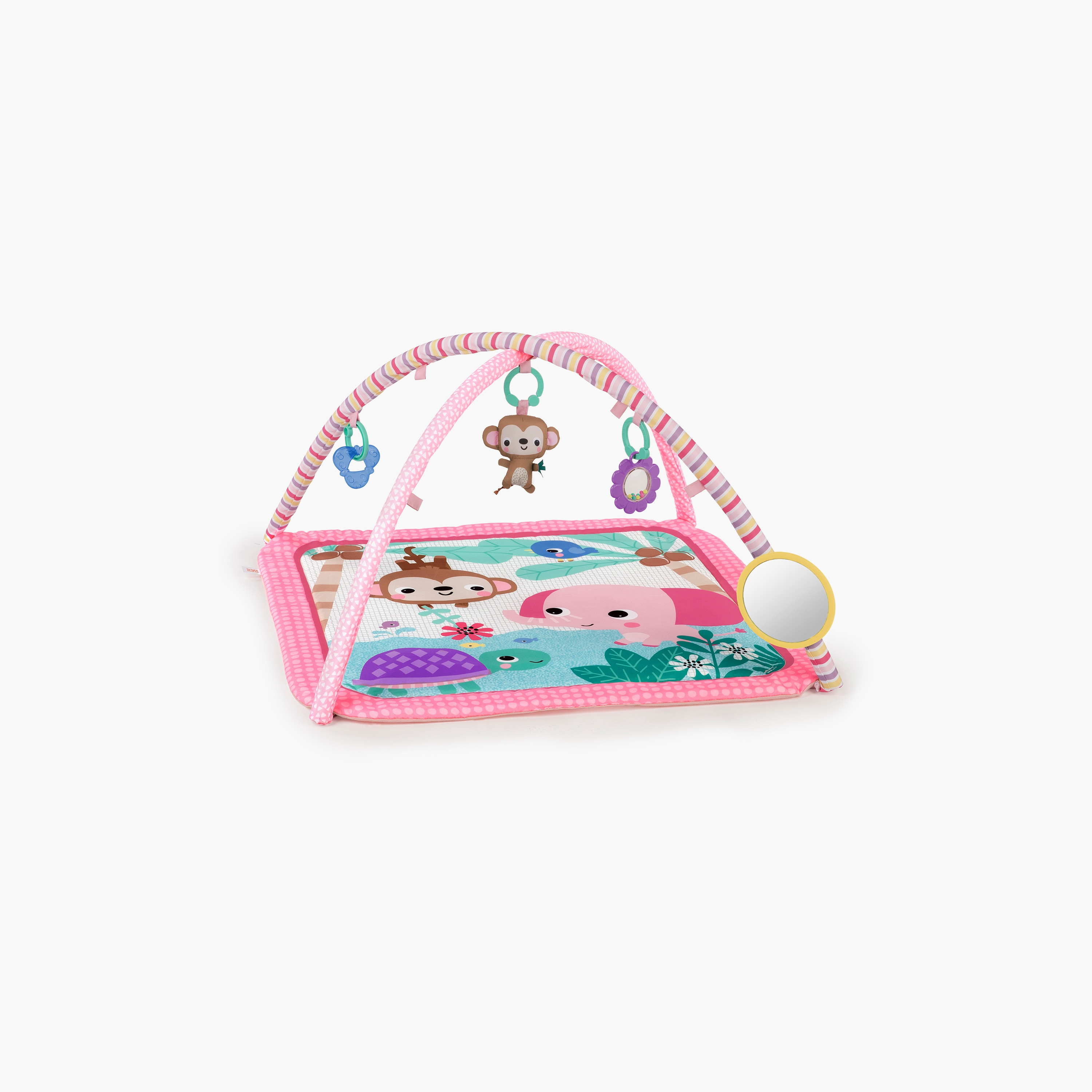 Bright Starts Floral Safari Activity Gym-baby-infantactivity-playgyms-image-1