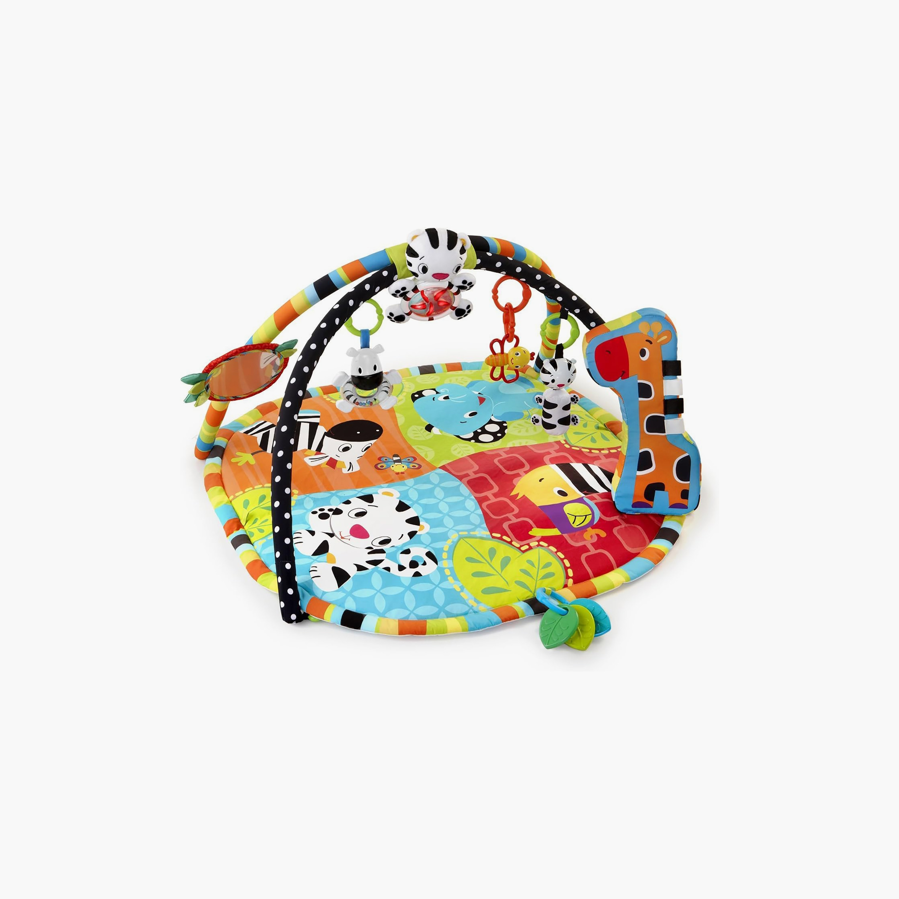 Bright Starts Start Your Senses Spots & Stripes Safari Gym-baby-infantactivity-playgyms-image-1