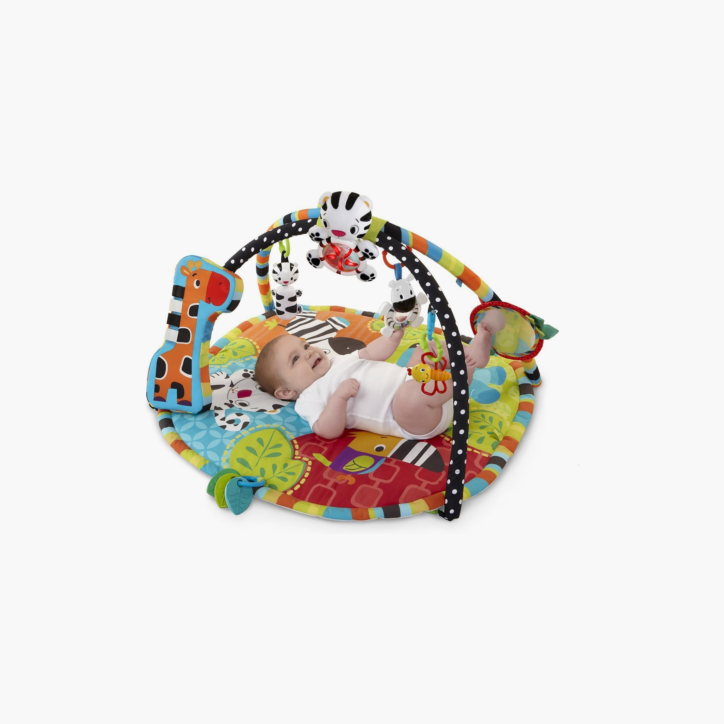 Bright Starts Start Your Senses Spots & Stripes Safari Gym-baby-infantactivity-playgyms-image-2