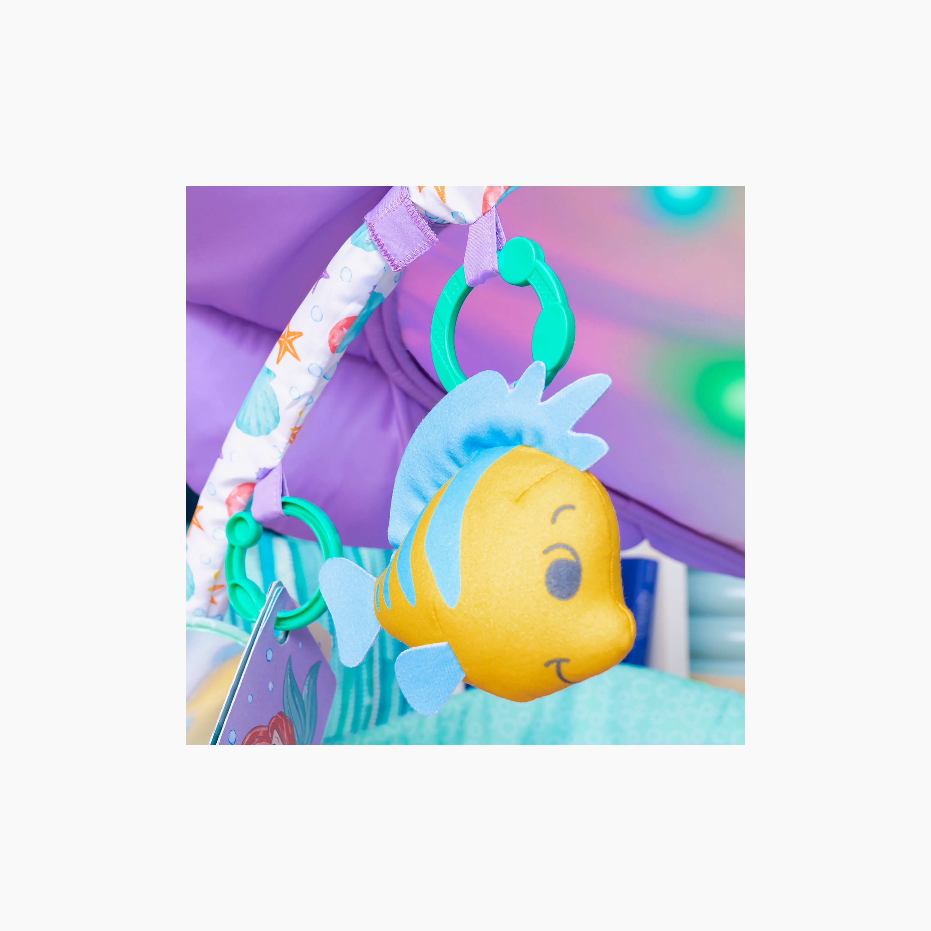 Bright Starts The Little Mermaid Twinkle Trove Lights & Music Activity Gym-baby-infantactivity-playgyms-image-5