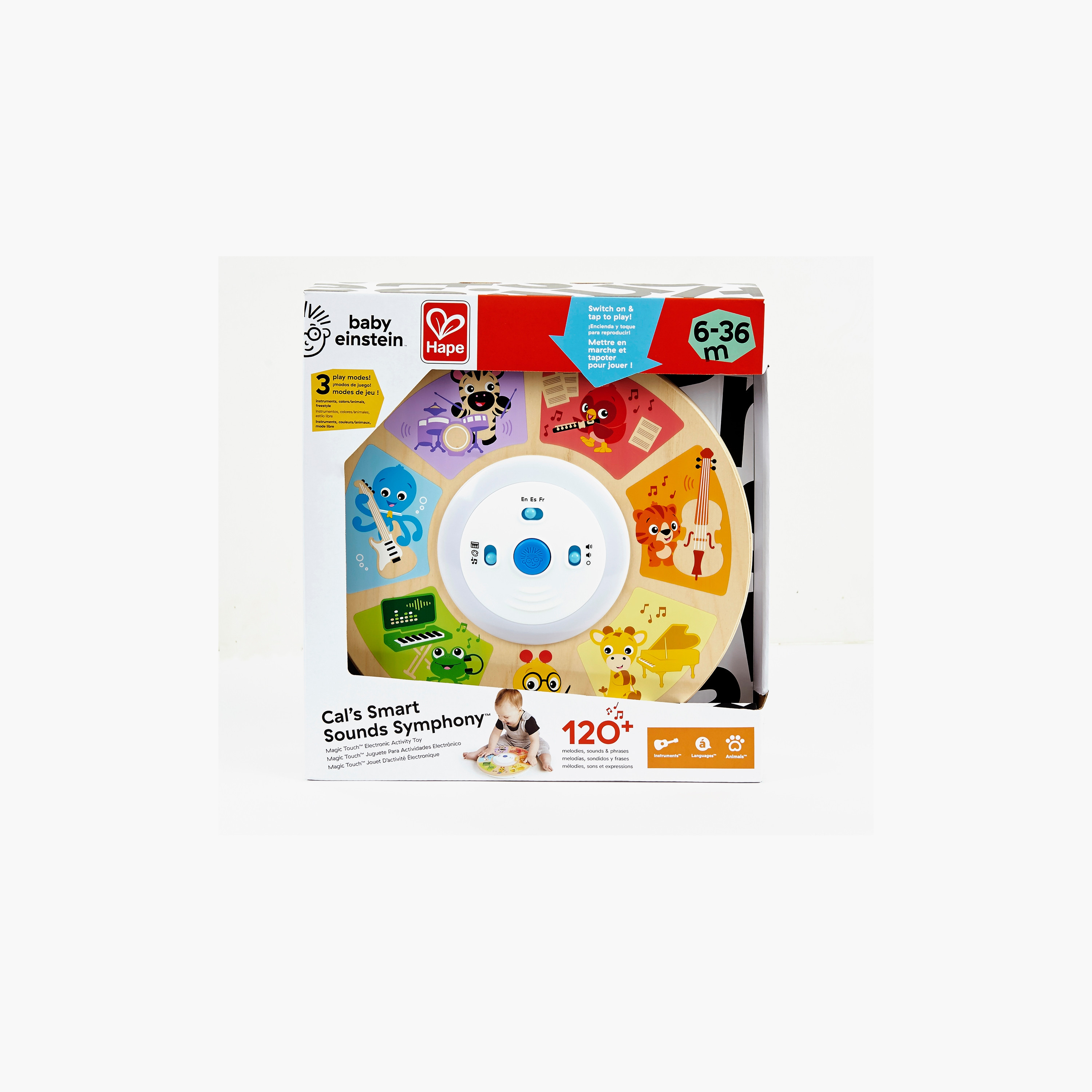 Baby Einstein Cal's Smart Sounds Symphony Electronic Activity Toy-toys-babyandtoddlertoys-lightsandmusicaltoys-image-3
