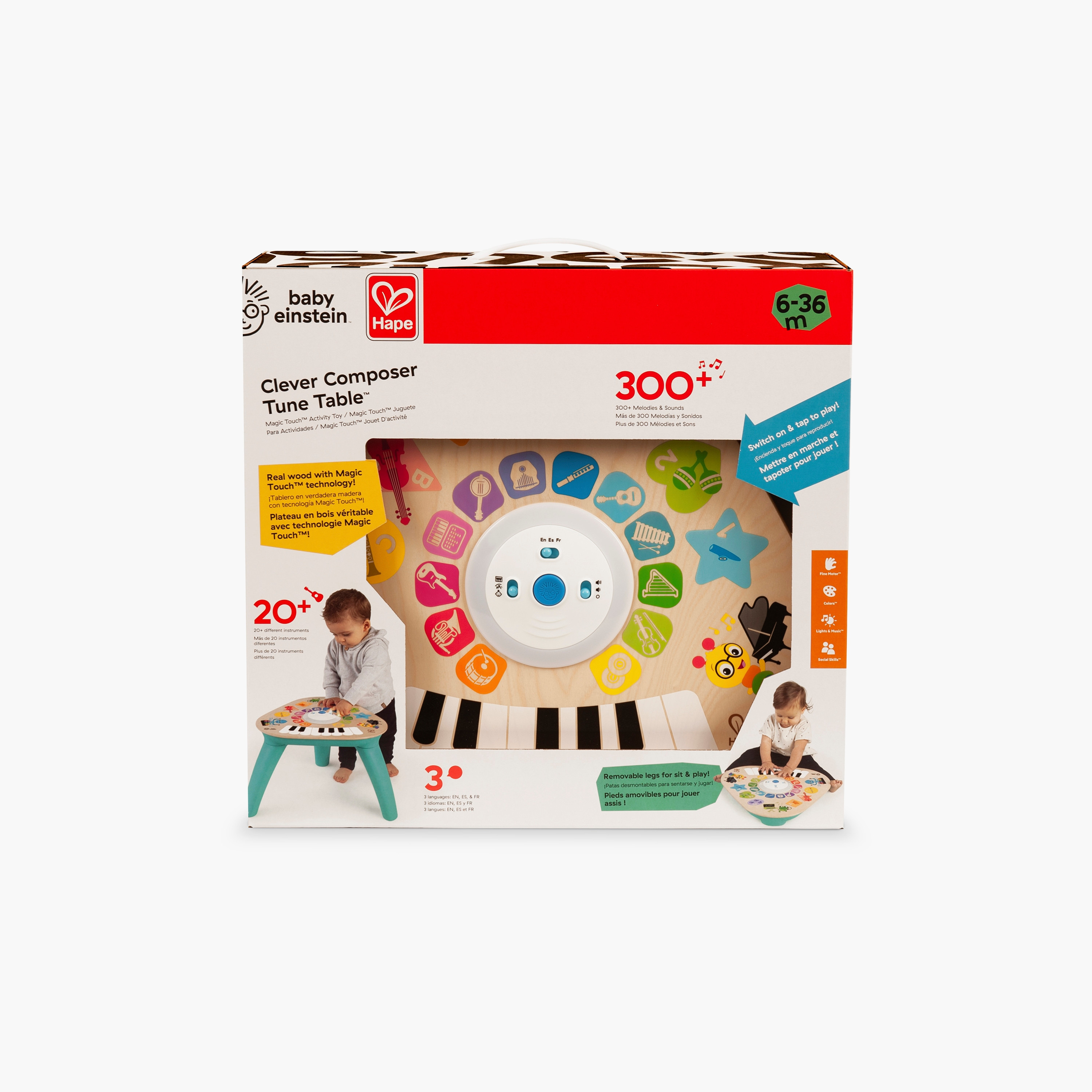 Buy Baby Einstein Clever Composer Tune Table Activity Toy Online Babyshop Kuwait